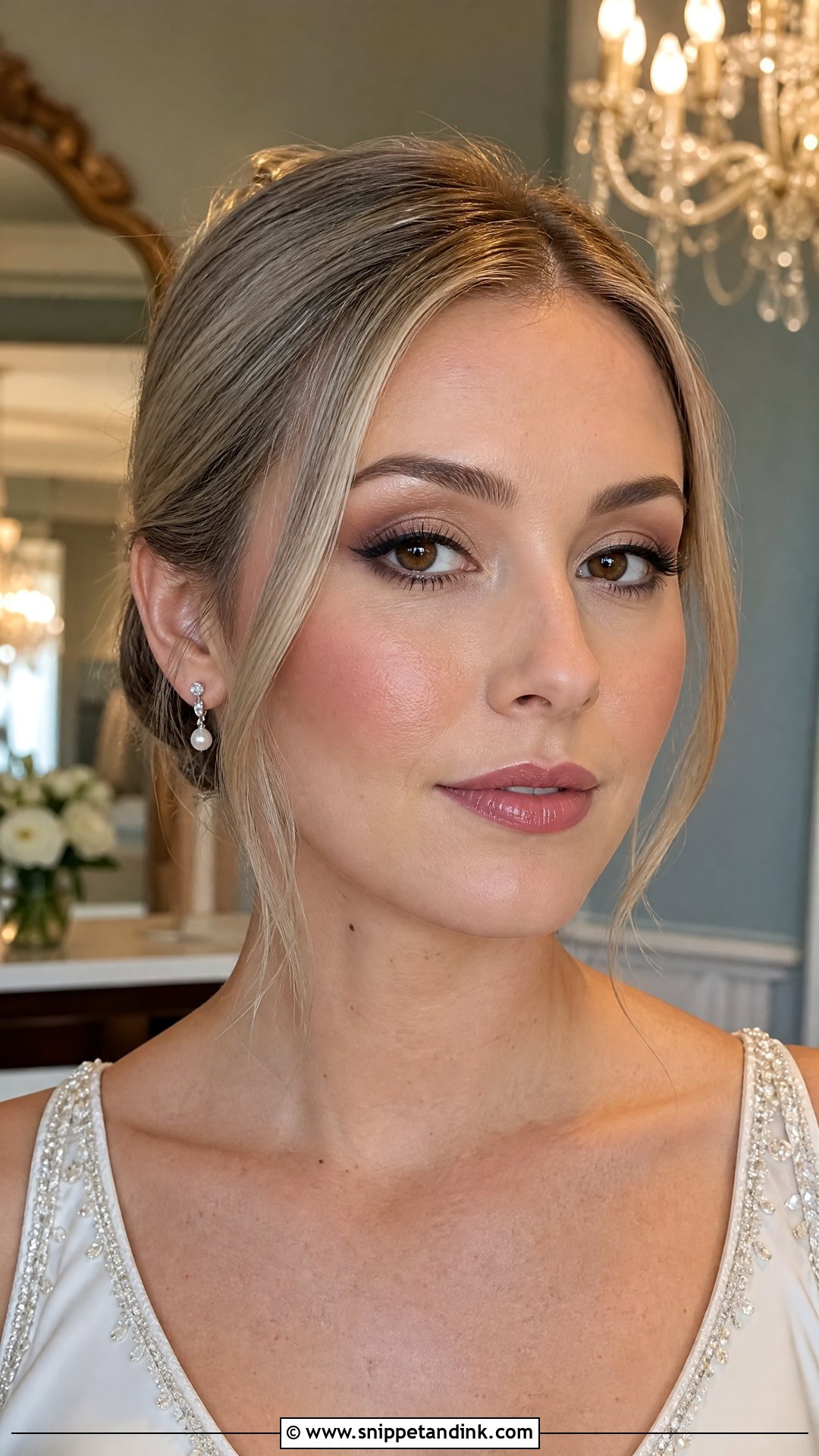 Taupe Bridal Makeup For Brown Eyes - Snippet and Ink - 35 Elegant Bridal Makeup for Brown Eyes