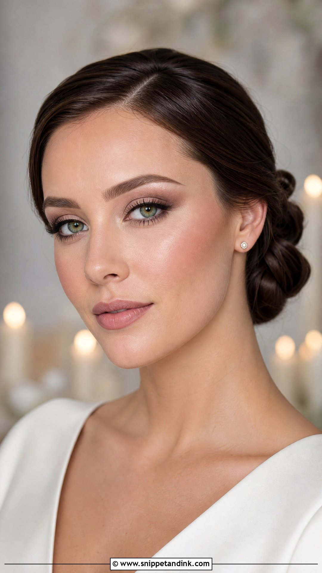 Taupe Bridal Makeup For Green Eyes Brunette - Snippet and Ink - 25 Bridal Makeup for Green Eyes Brunette