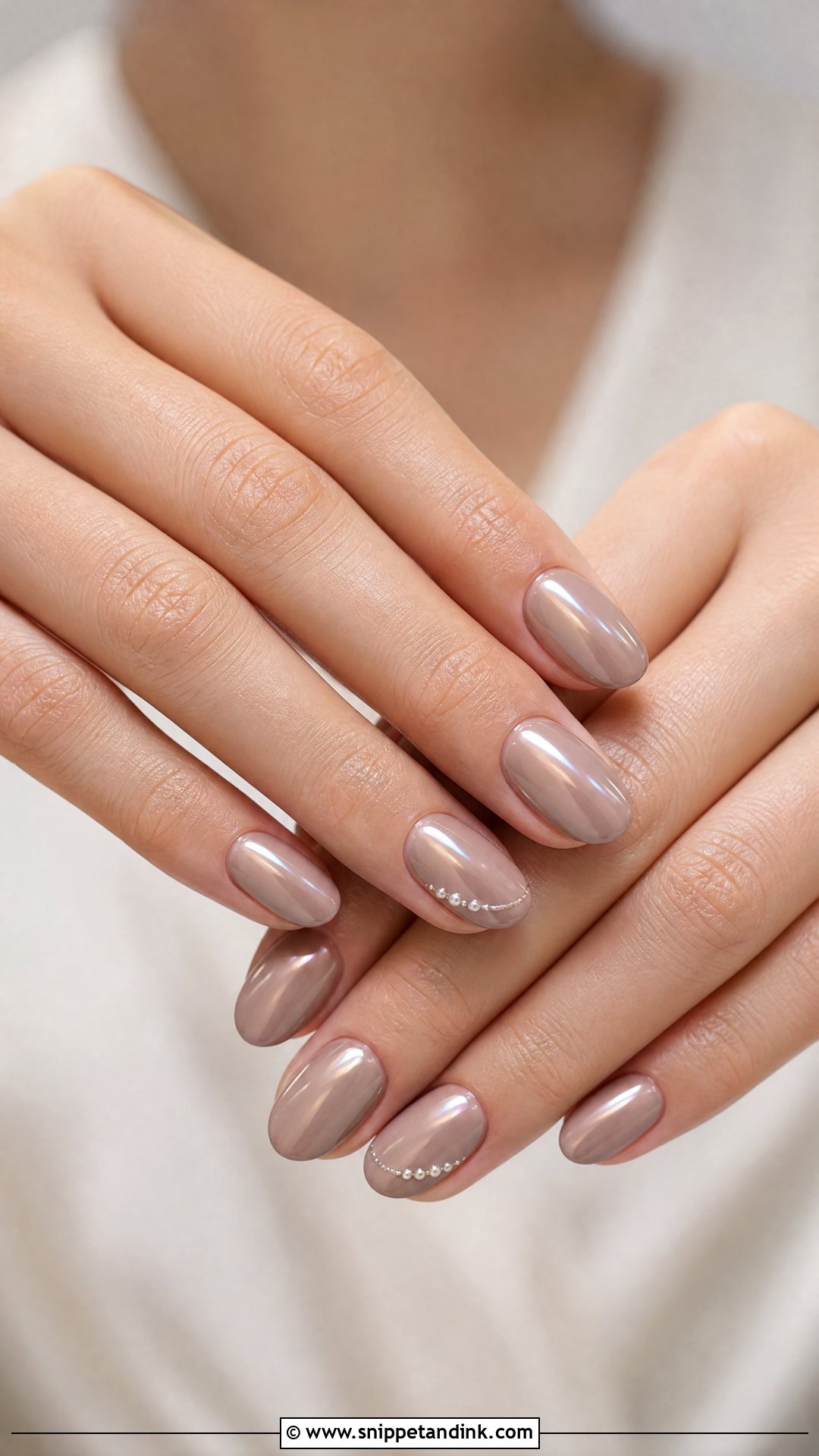 Taupe Fall Wedding Nails - Snippet and Ink - 25 Fall Wedding Nails for Bride