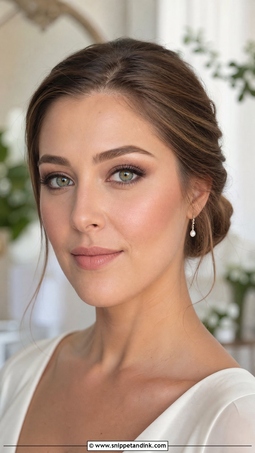 Taupe Natural Bridal Makeup For Green Eyes Brunette - Snippet and Ink - 20 Natural Wedding Makeup for Green Eyes Brunette