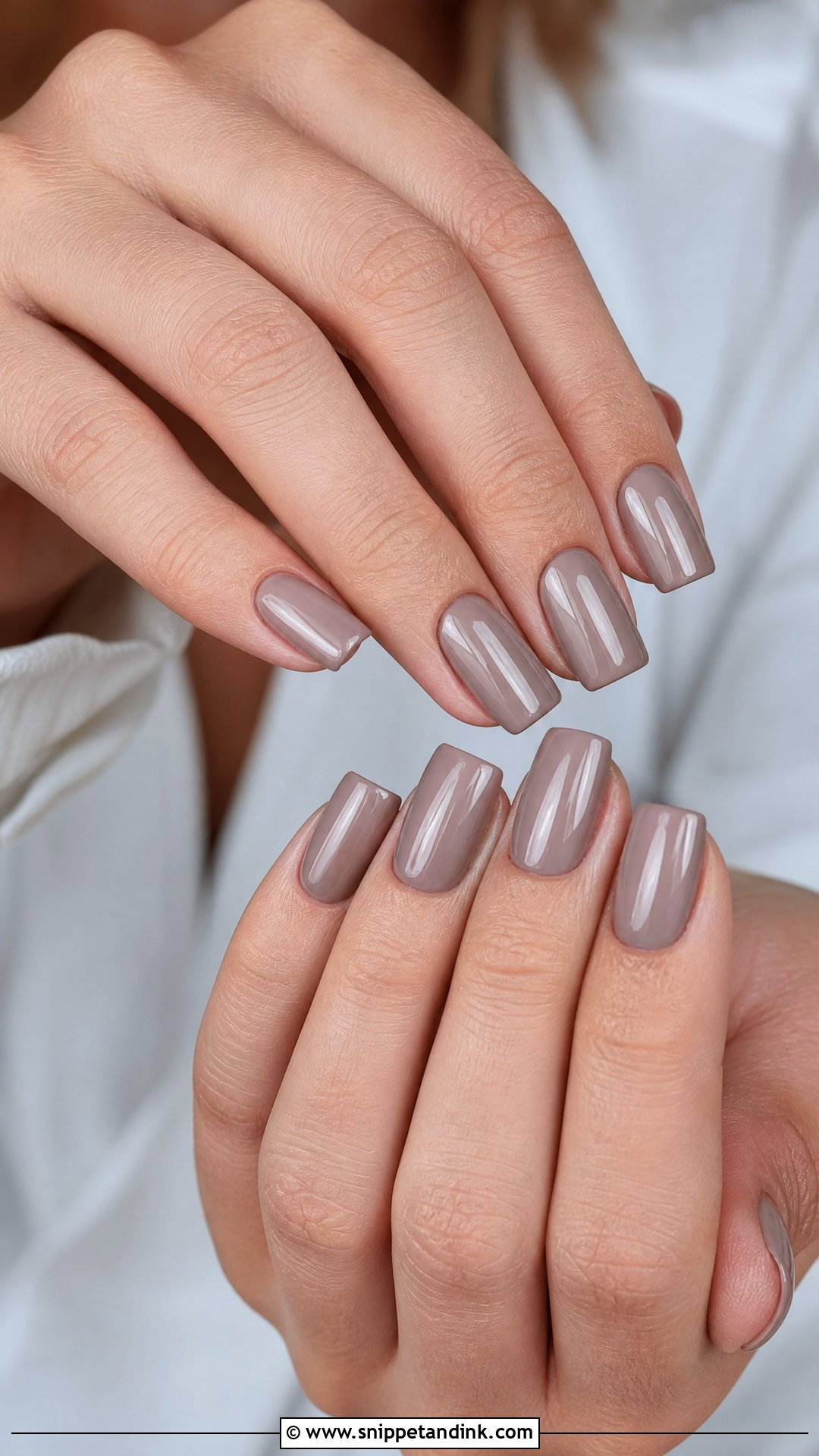 Taupe Nude Wedding Nails - Snippet and Ink - 25 Nude Wedding Nails