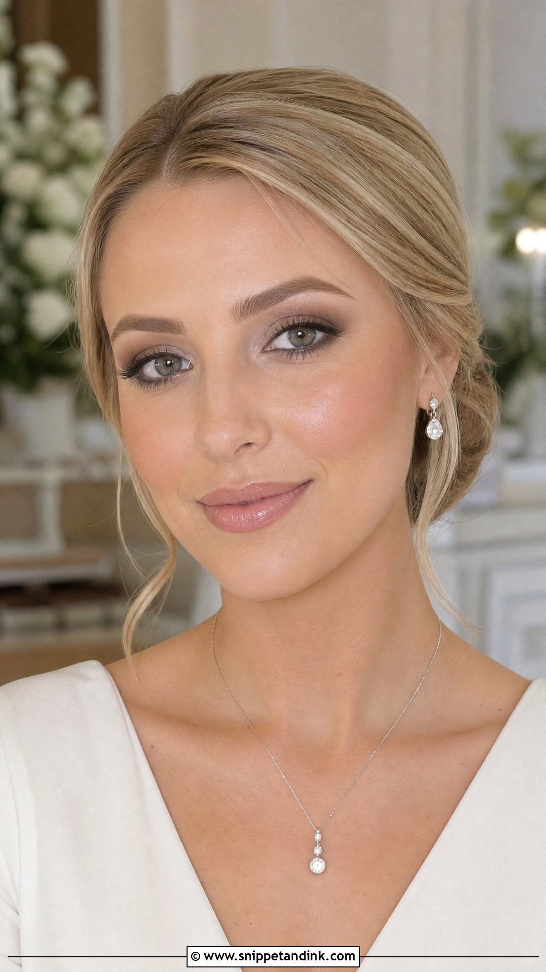 Taupe Smokey Wedding Makeup - Snippet and Ink - 20 Smokey Wedding Makeup Ideas