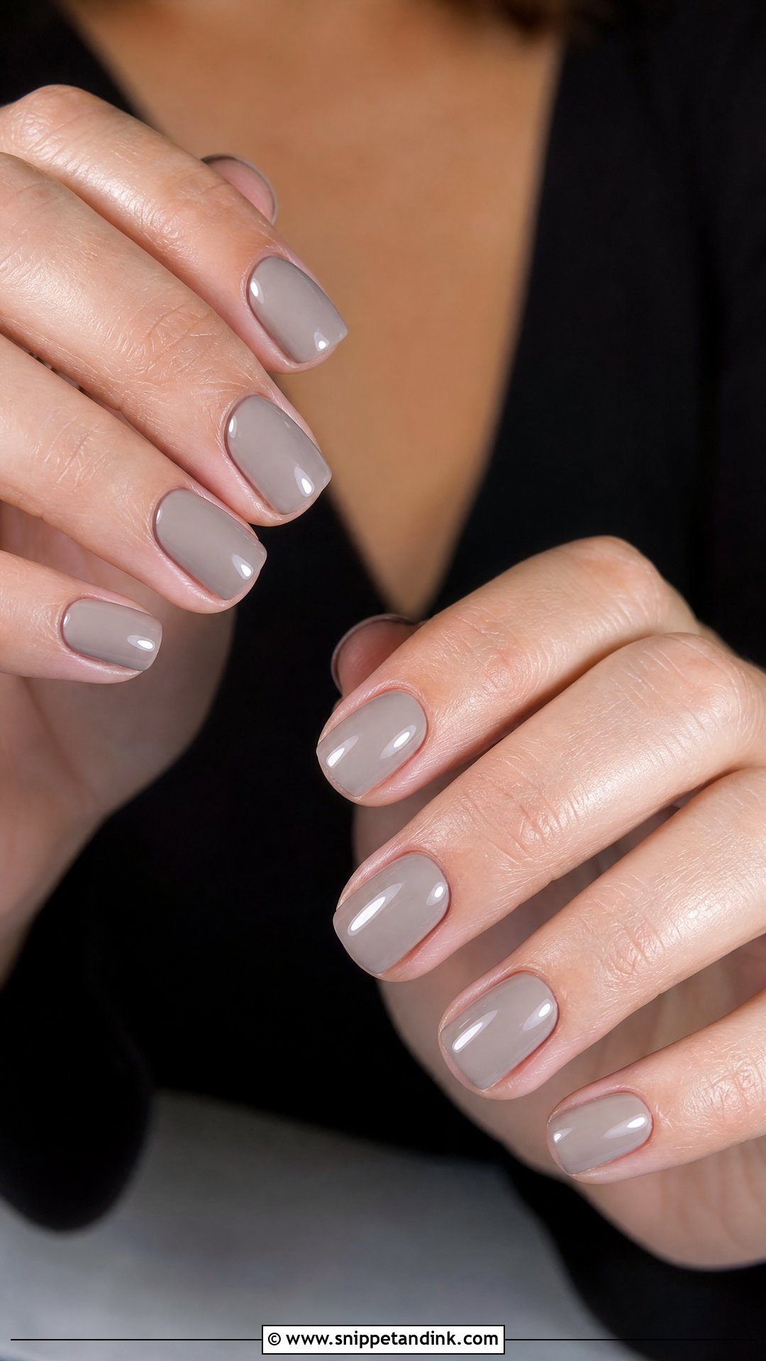Taupe Wedding Guest Nails - Snippet and Ink - 20 Neutral Wedding Guest Nails