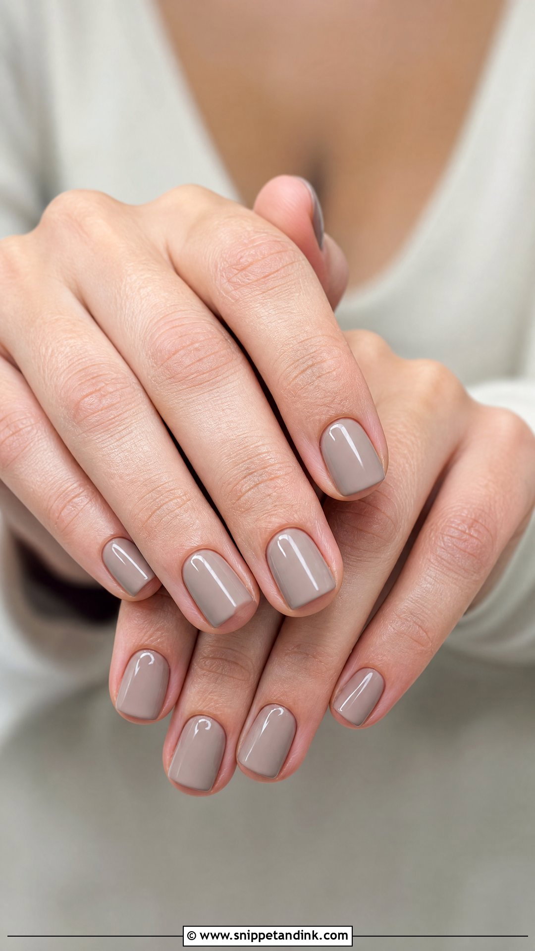 Taupe Wedding Guest Nails - Snippet and Ink - 35 Wedding Guest Nails
