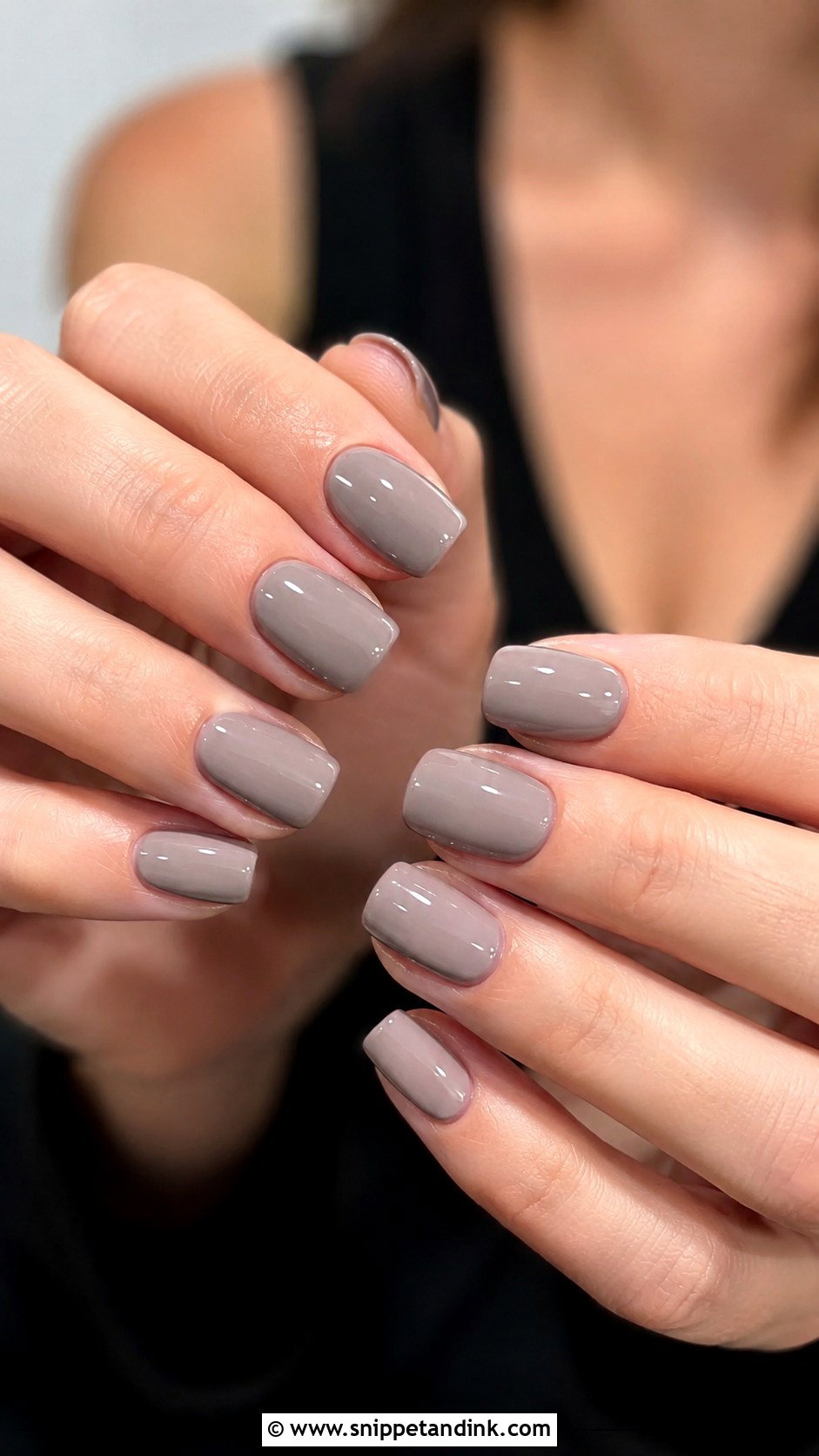 Taupe Wedding Guest Nails - Snippet and Ink - 20 Classy Elegant Nails for Wedding Guest
