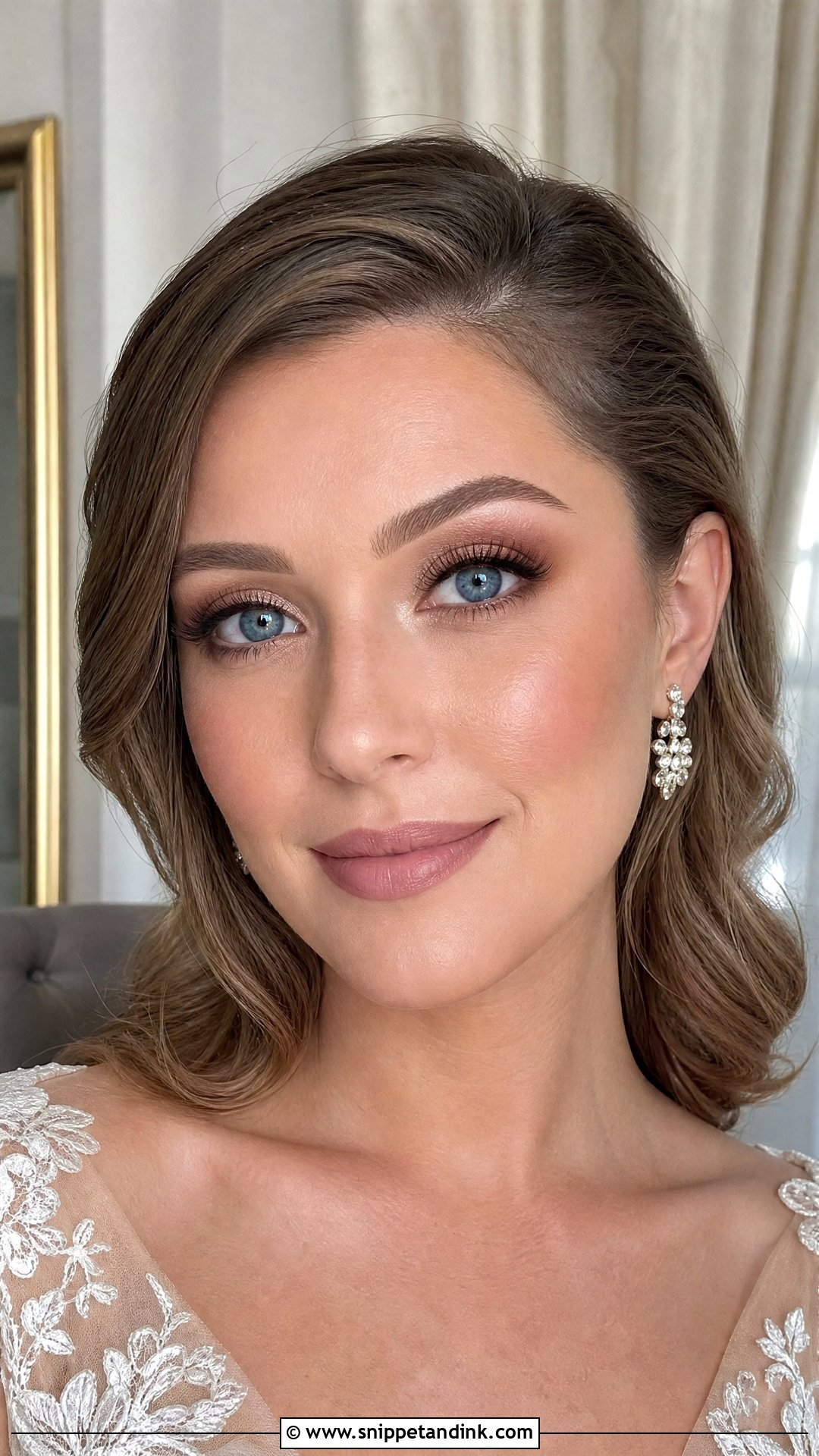 Taupe Wedding Makeup For Blue Eyes - Snippet and Ink - 20 Neutral Wedding Makeup for Blue Eyes