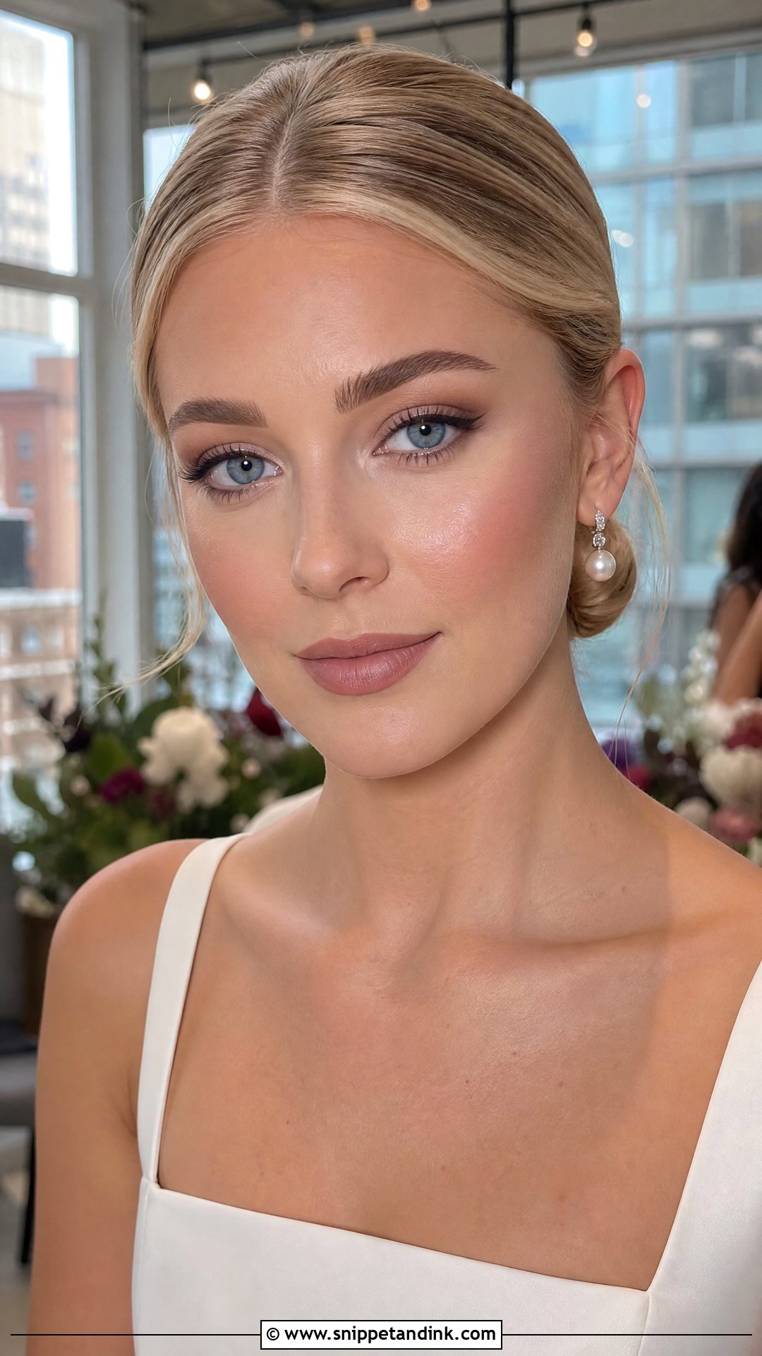 Taupe Wedding Makeup For Blue Eyes - Snippet and Ink - 20 Soft Glam Wedding Makeup for Blue Eyes