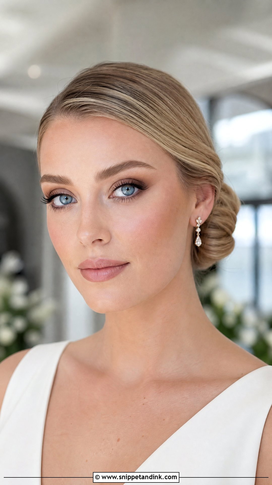 Taupe Wedding Makeup For Blue Eyes - Snippet and Ink - 25 Natural Wedding Makeup for Blue Eyes