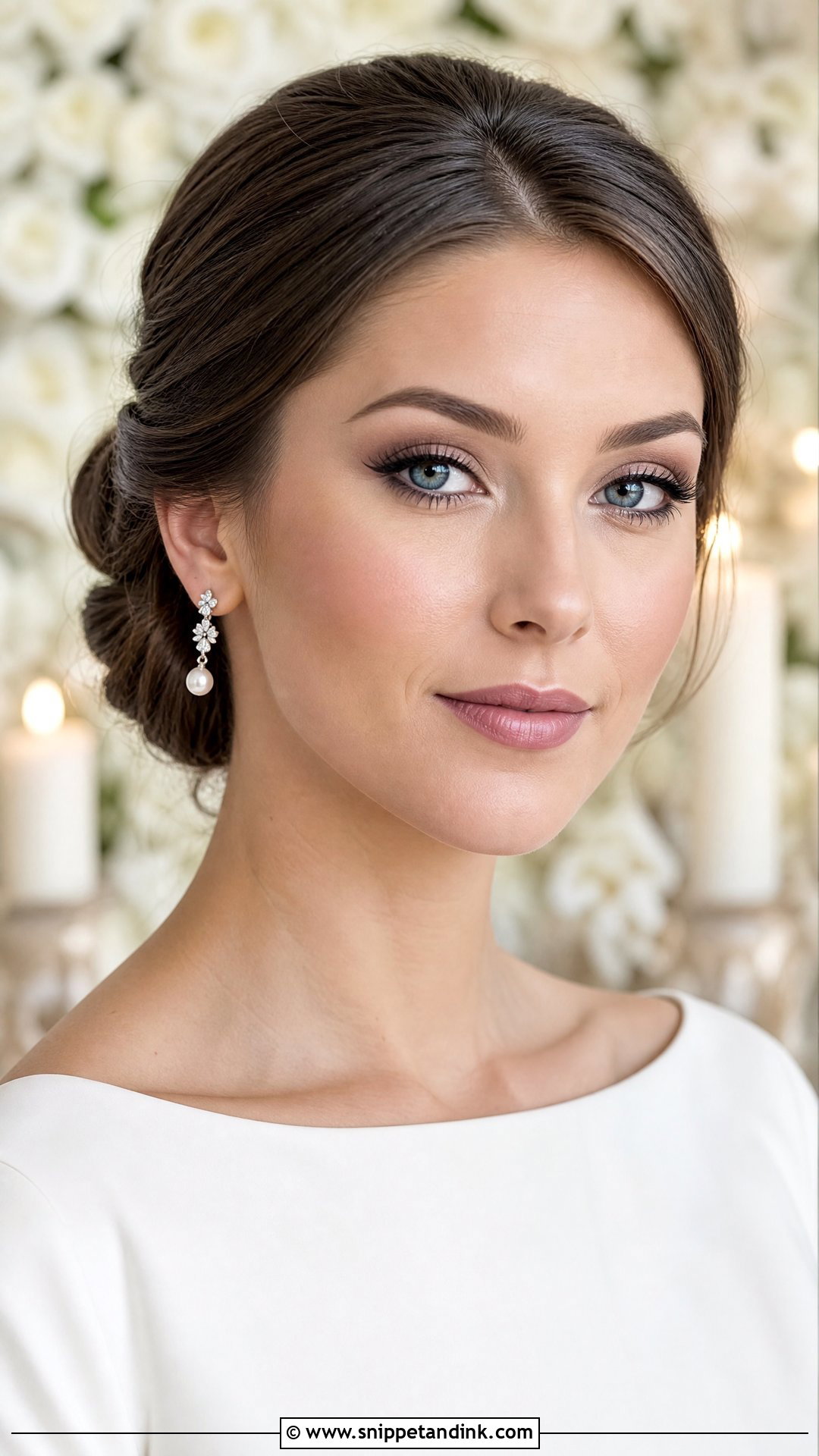 Taupe Wedding Makeup For Blue Eyes And Brown Hair - Snippet and Ink - 20 Wedding Makeup for Blue Eyes and Brown Hair