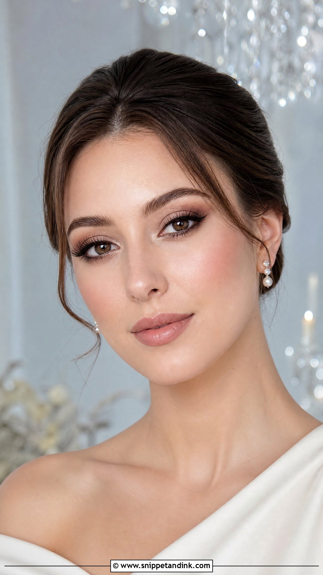 Taupe Wedding Makeup For Brown Eyes - Snippet and Ink - 35 Wedding Makeup for Brown Eyes