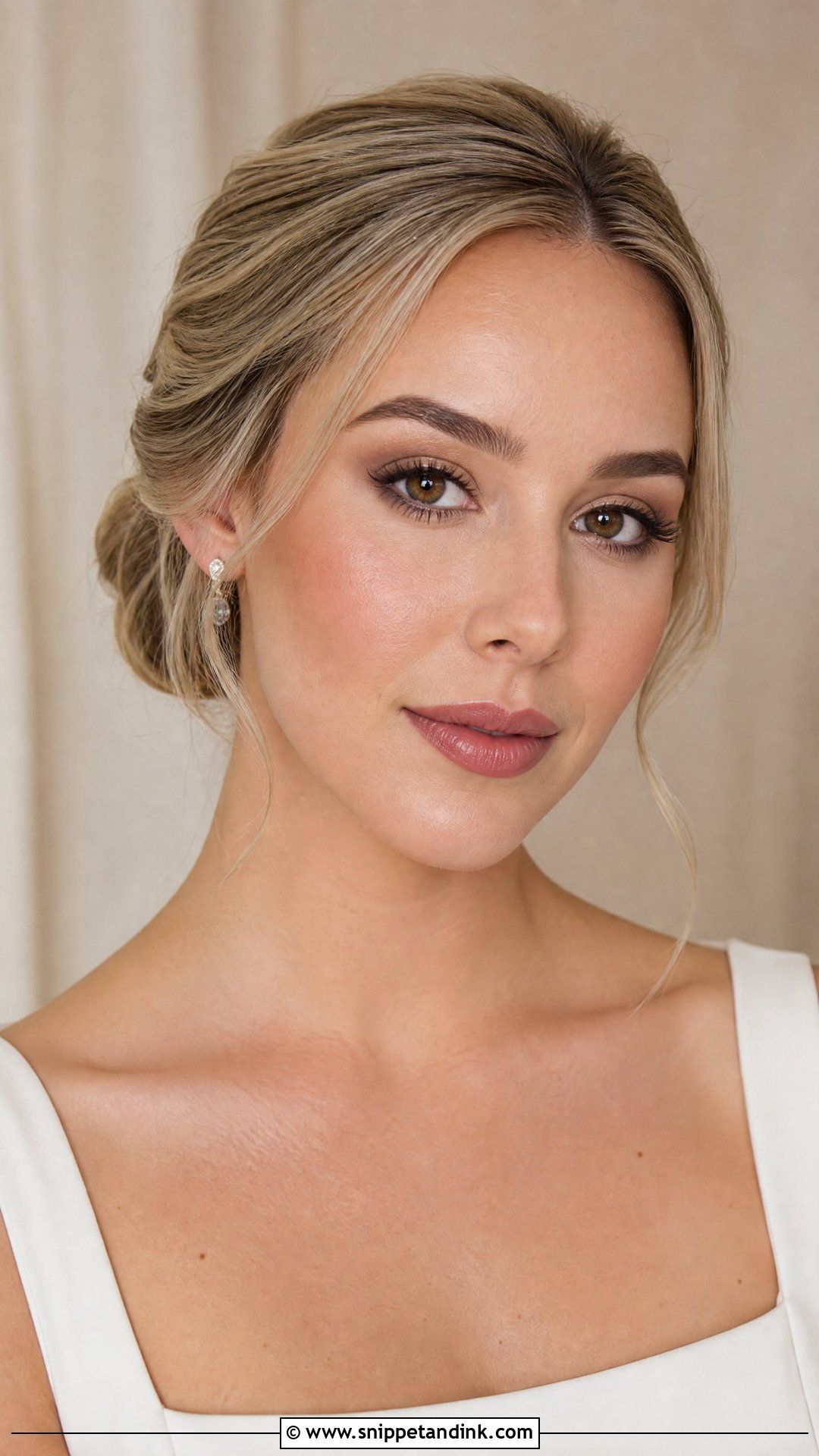 Taupe Wedding Makeup For Brown Eyes - Snippet and Ink - 20 Wedding Make Up Looks Brides Brown Eyes