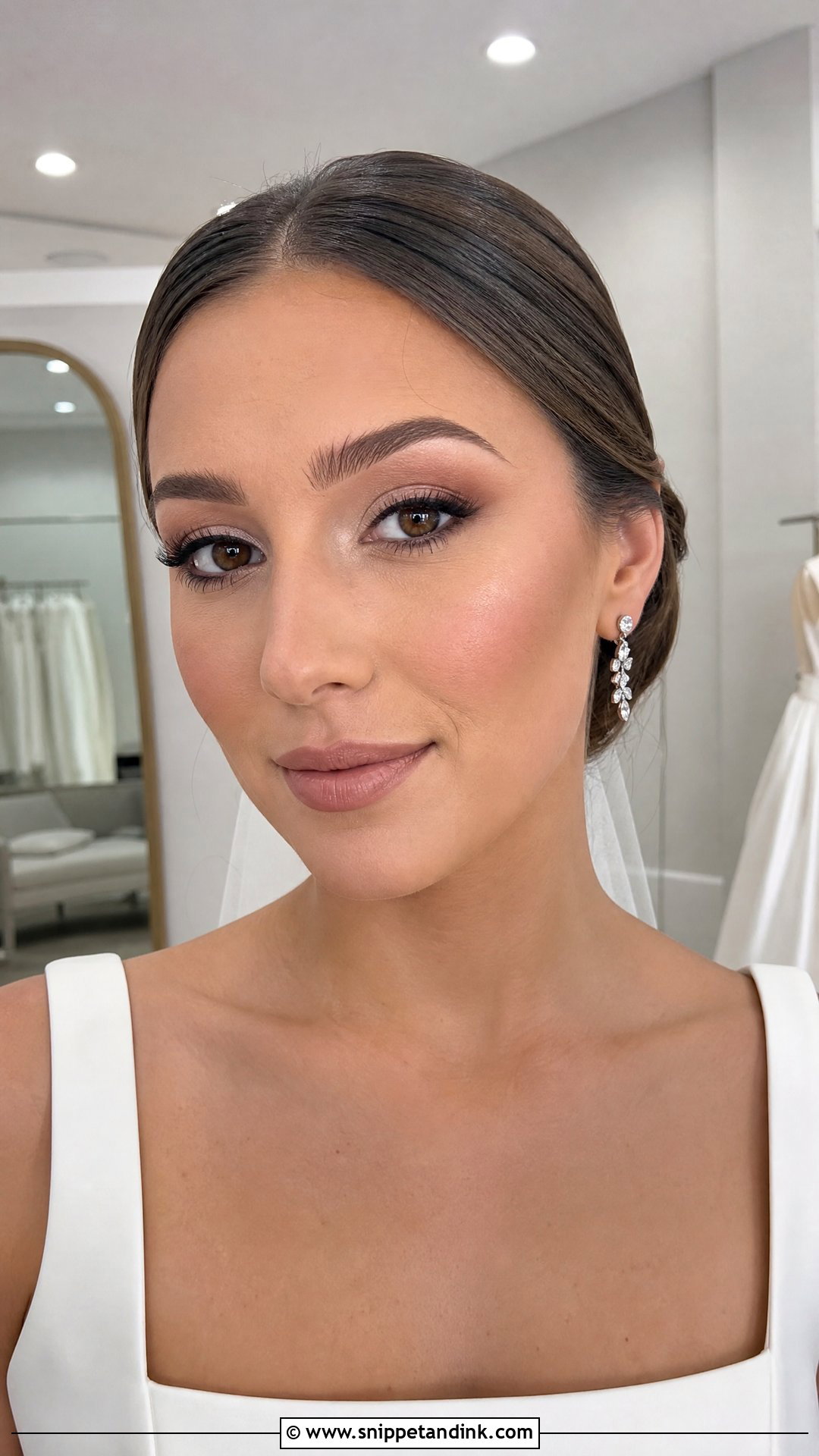Taupe Wedding Makeup For Brown Eyes - Snippet and Ink - 25 Elegant Wedding Makeup for Brown Eyes