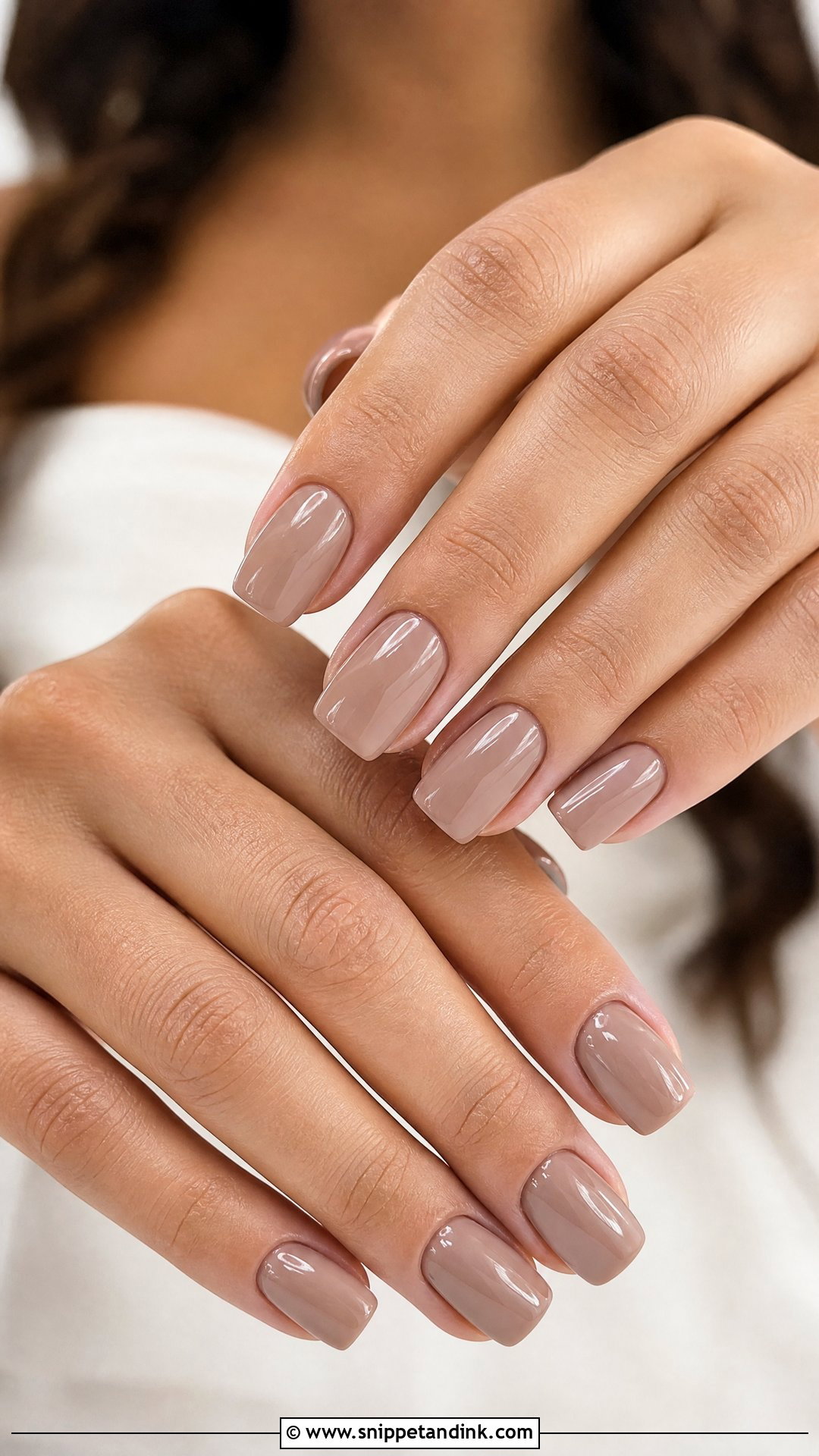 Taupe Wedding Nails - Snippet and Ink - 25 Neutral Wedding Nails