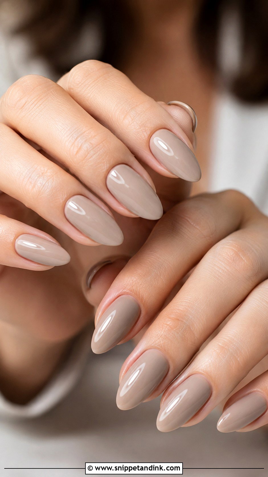Taupe Wedding Nails - Snippet and Ink - 20 Neutral Nails for Wedding