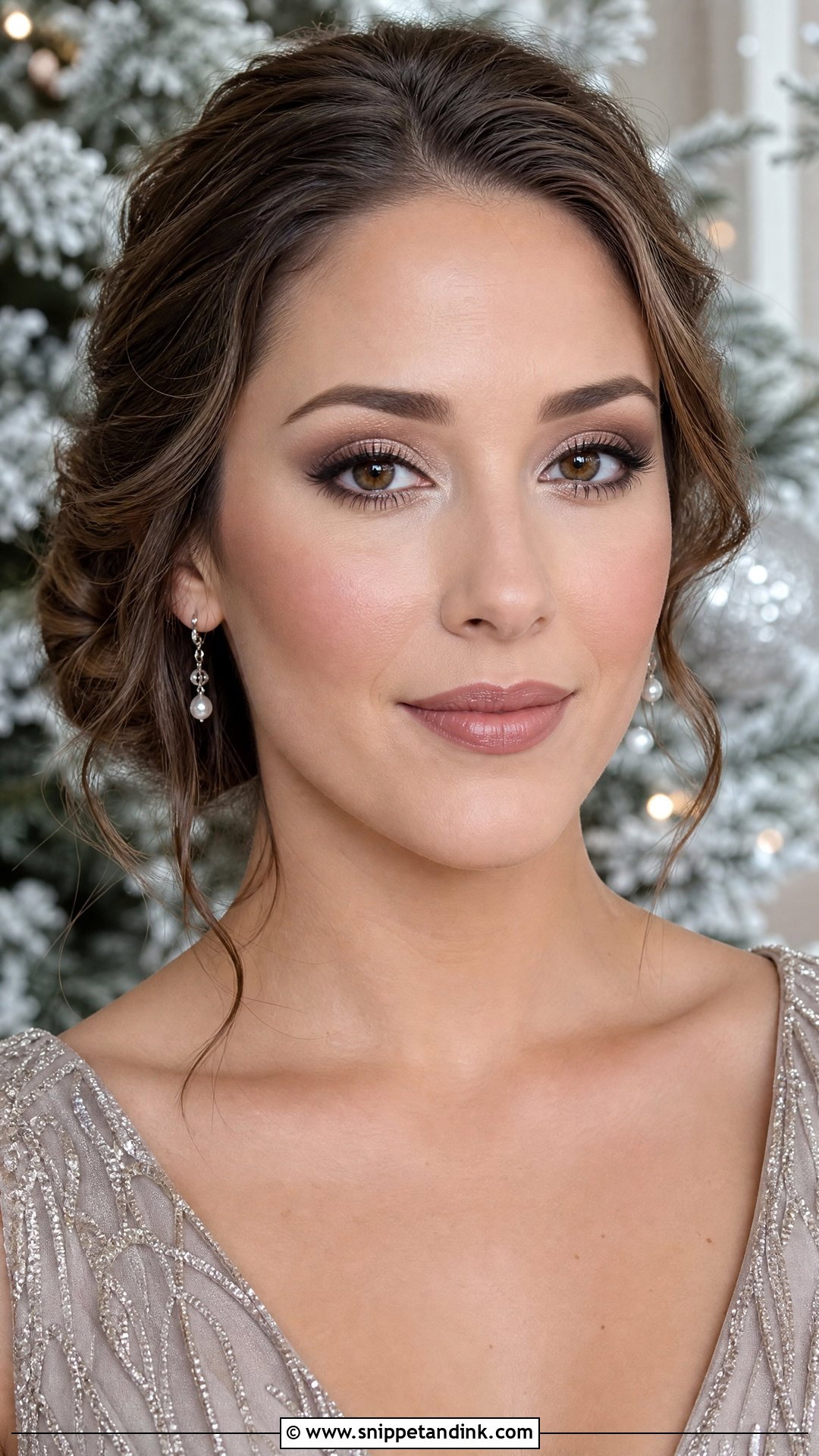 Taupe Winter Wedding Makeup For Brown Eyes - Snippet and Ink - 20 Winter Wedding Makeup for Brown Eyes