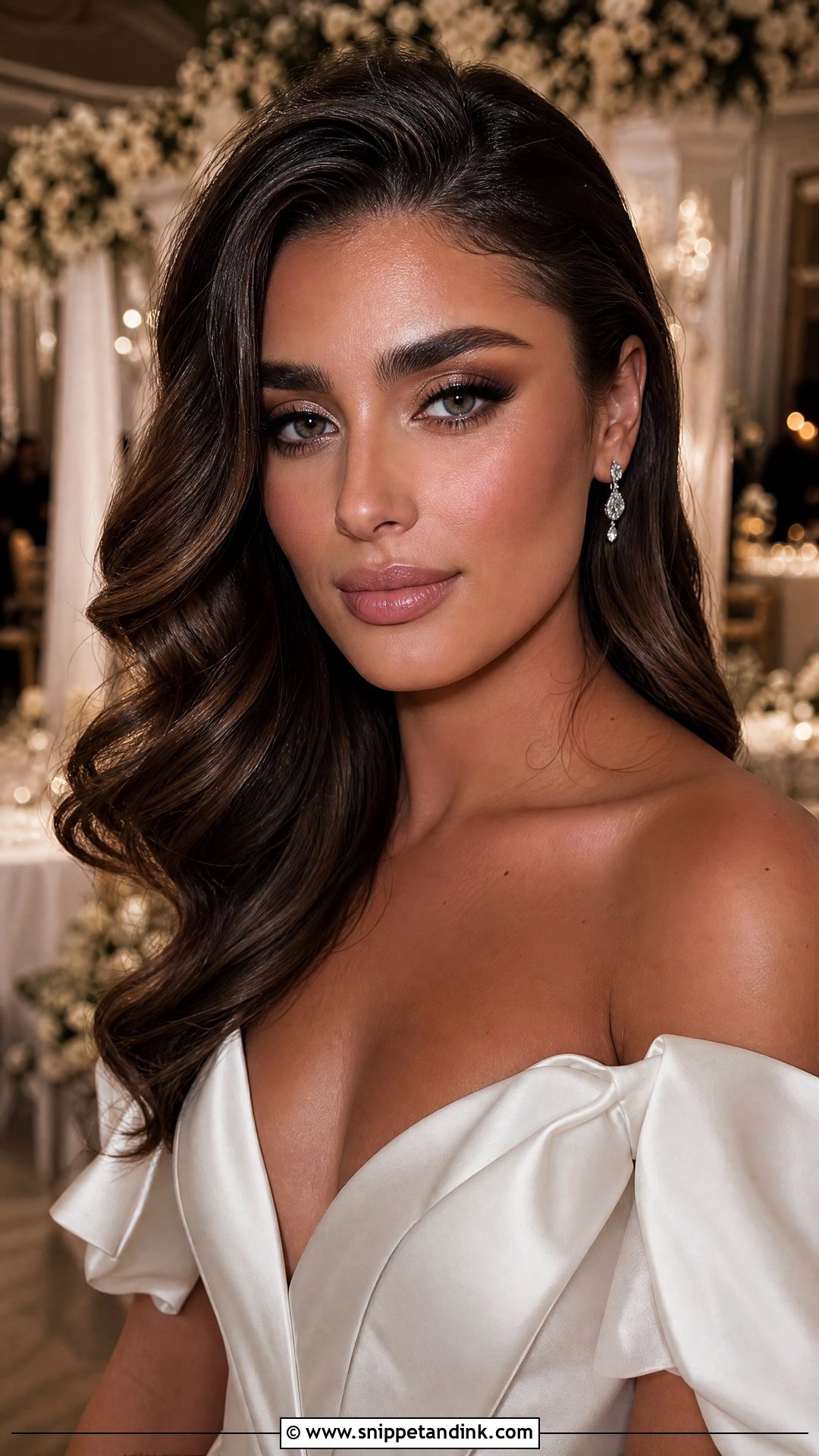 Taylor Hill Full Glam Wedding Makeup - Snippet and Ink - 20 Taylor Hill Wedding Makeup Ideas