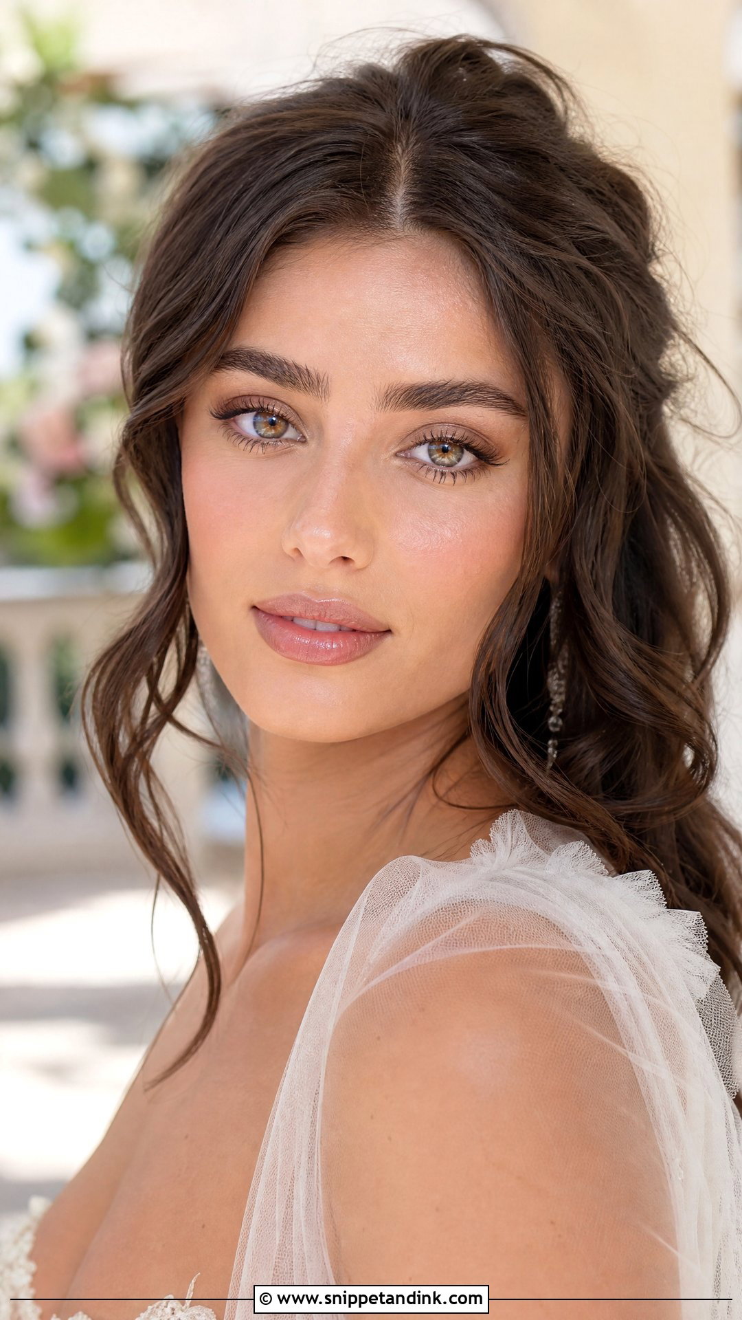 Taylor Hill Glowy Wedding Makeup - Snippet and Ink - 20 Taylor Hill Wedding Makeup Ideas