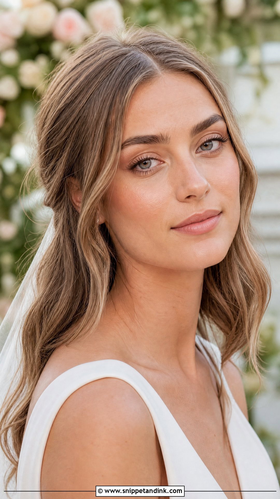 Taylor Hill Natural Wedding Makeup - Snippet and Ink - 20 Taylor Hill Wedding Makeup Ideas