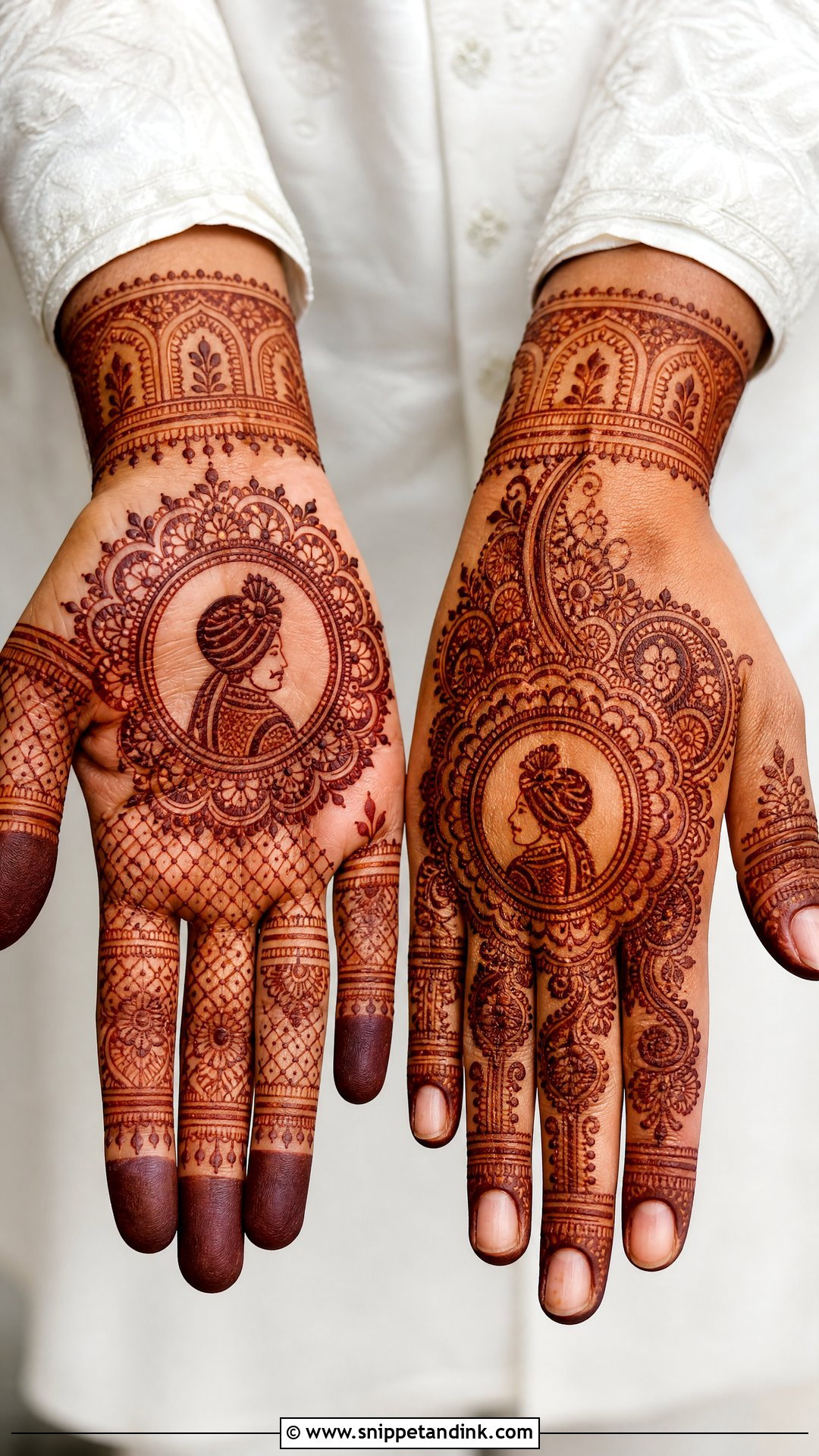 Team Groom Dulha Mehndi Design - Snippet and Ink - 25 Team Groom Mehndi Design Ideas