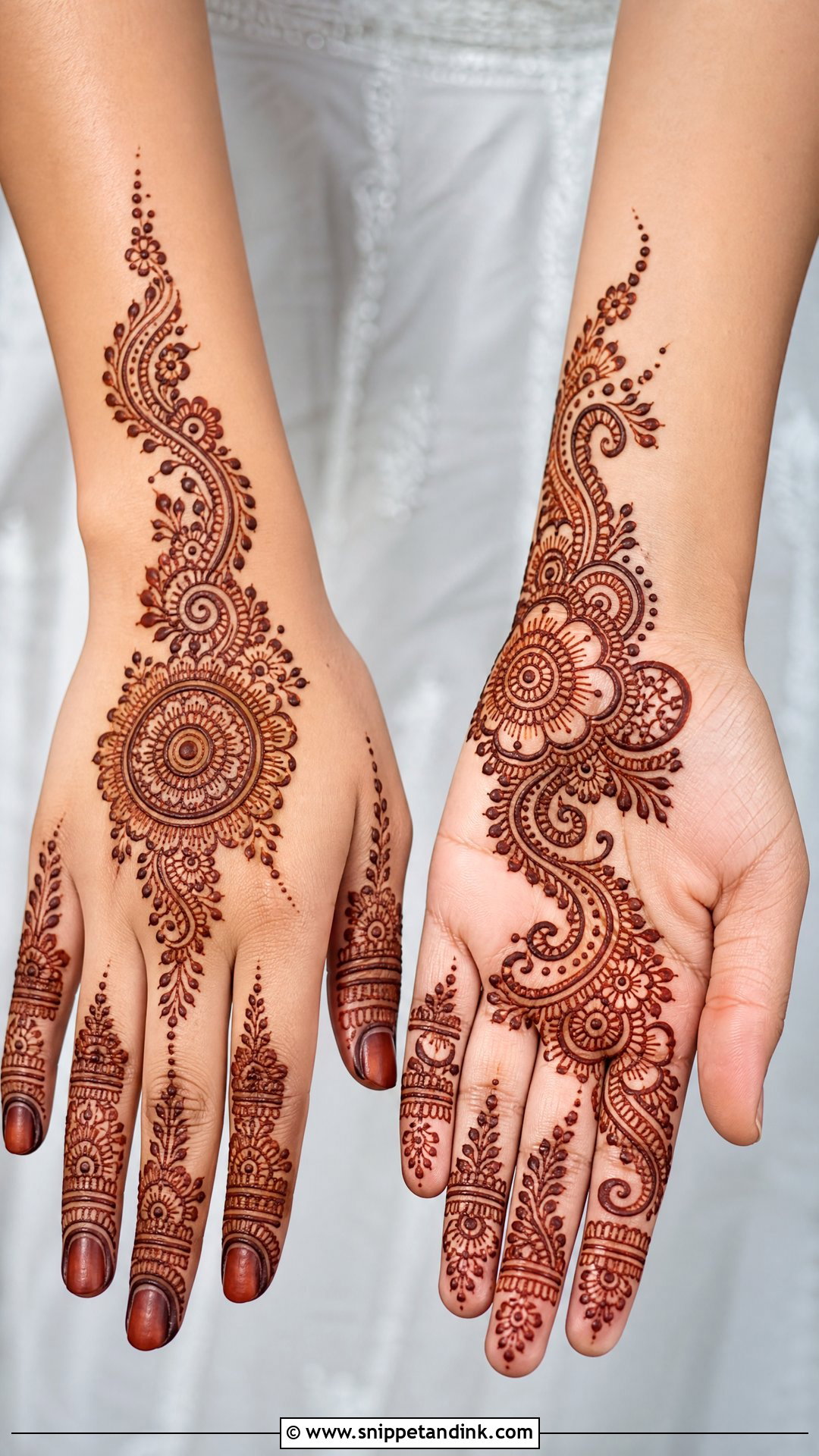 Team Groom Indo Arabic Mehndi Design - Snippet and Ink - 25 Team Groom Mehndi Design Ideas
