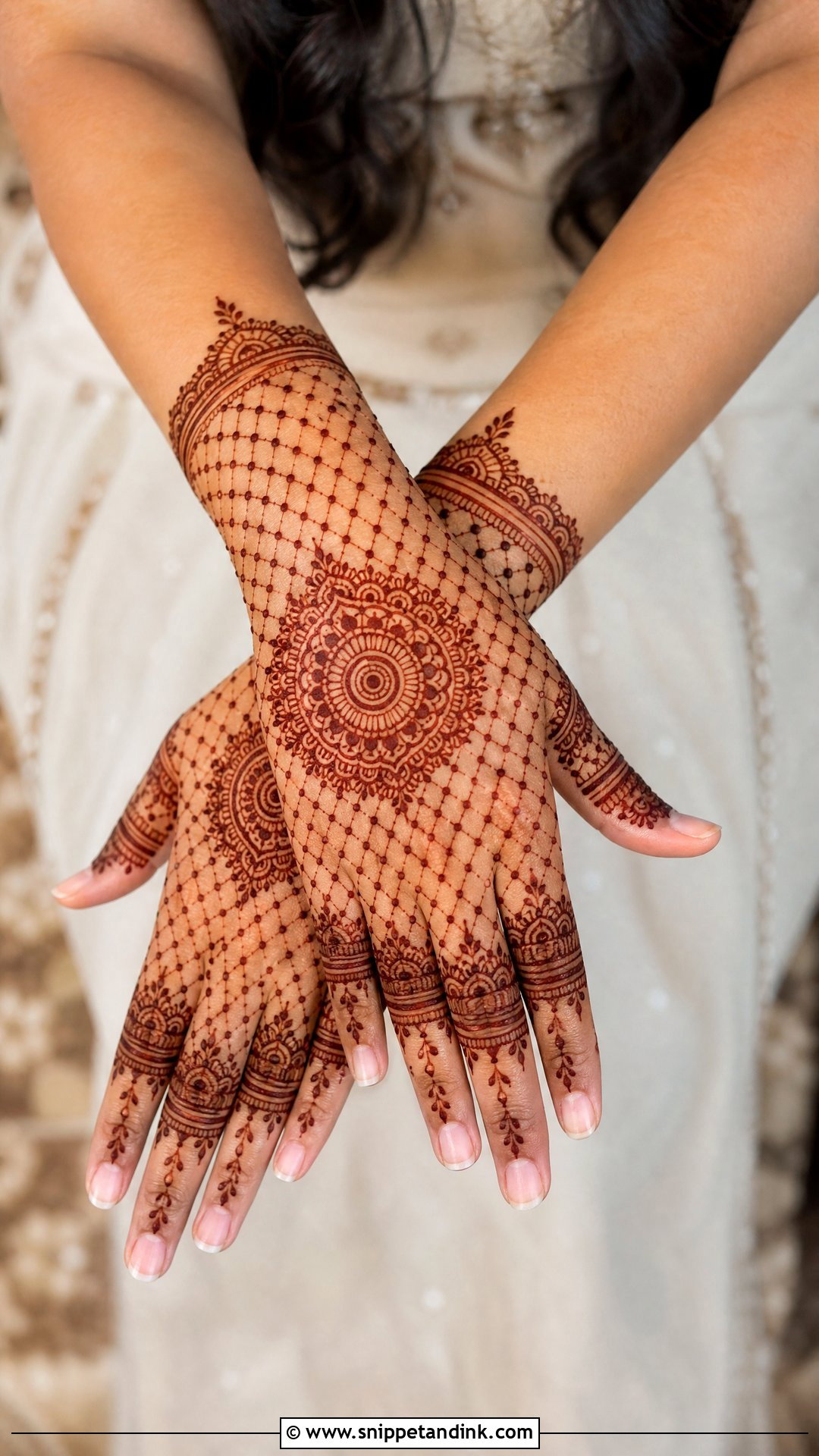 Team Groom Jaali Mehndi Design - Snippet and Ink - 25 Team Groom Mehndi Design Ideas