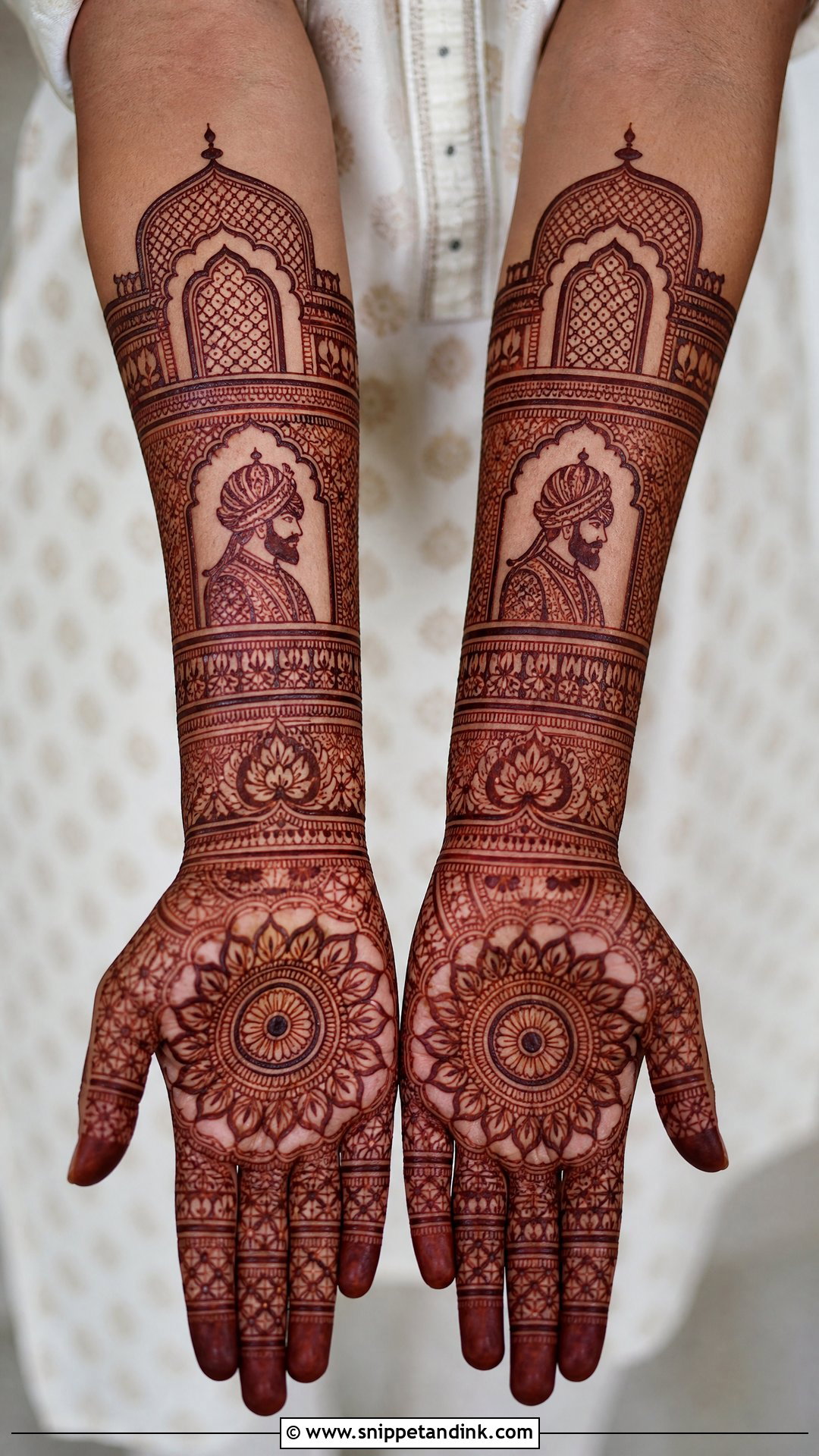 Team Groom Royal Mehndi Design - Snippet and Ink - 25 Team Groom Mehndi Design Ideas