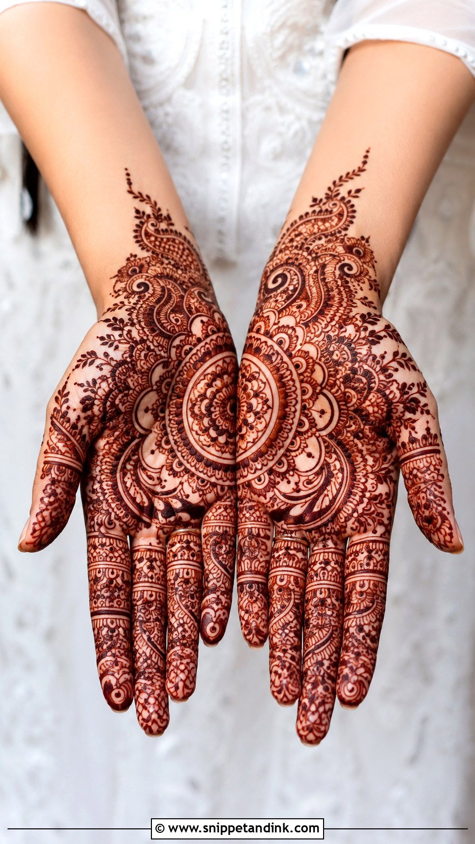 Teej Mehndi Design - Snippet and Ink - 35 Traditional Mehndi Designs