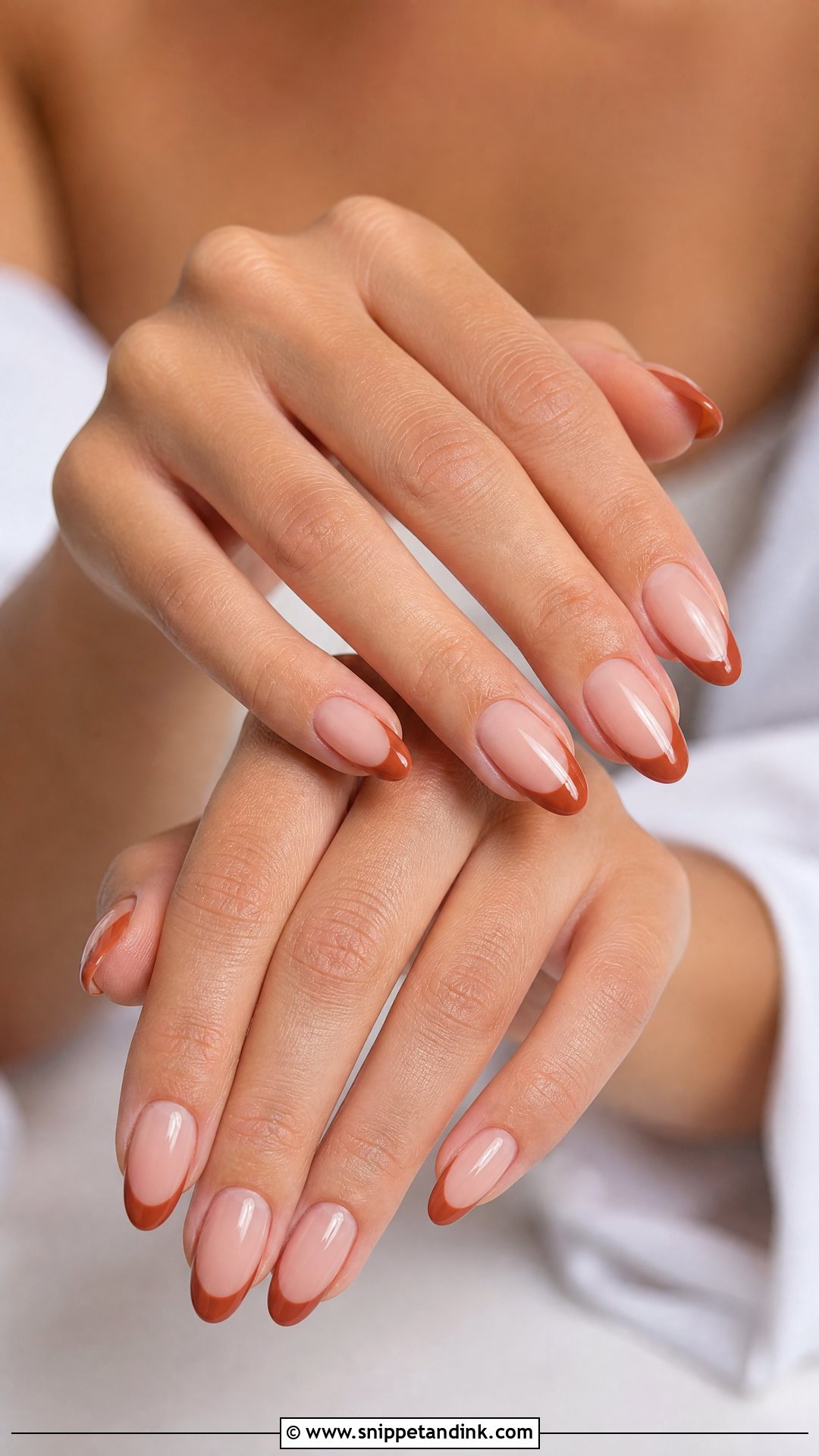 Terracotta Fall Wedding Nails - Snippet and Ink - 25 Fall Wedding Nails for Bride