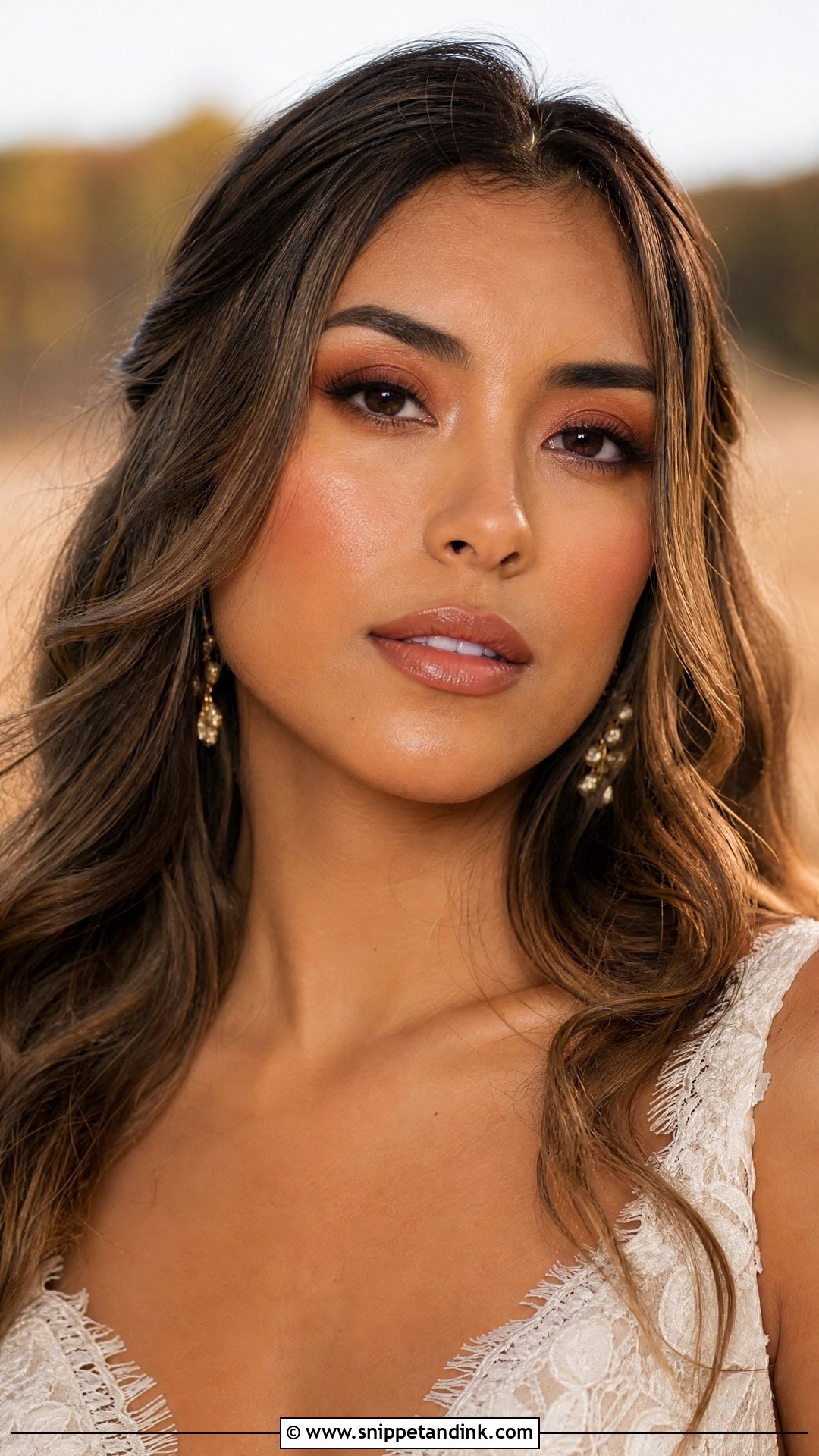 Terracotta Rustic Wedding Makeup - Snippet and Ink - 20 Rustic Wedding Makeup Ideas