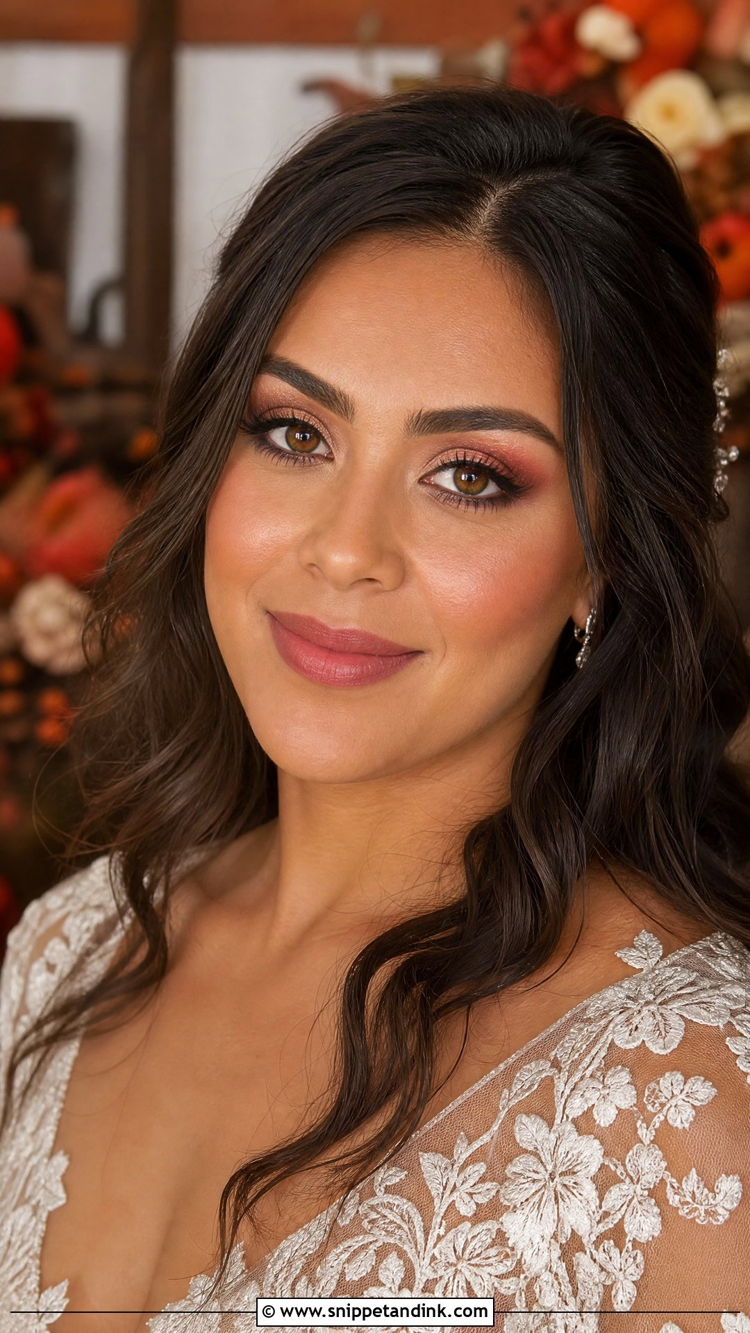 Terracotta Wedding Makeup For Green Eyes - Snippet and Ink - 30 Wedding Makeup for Green Eyes