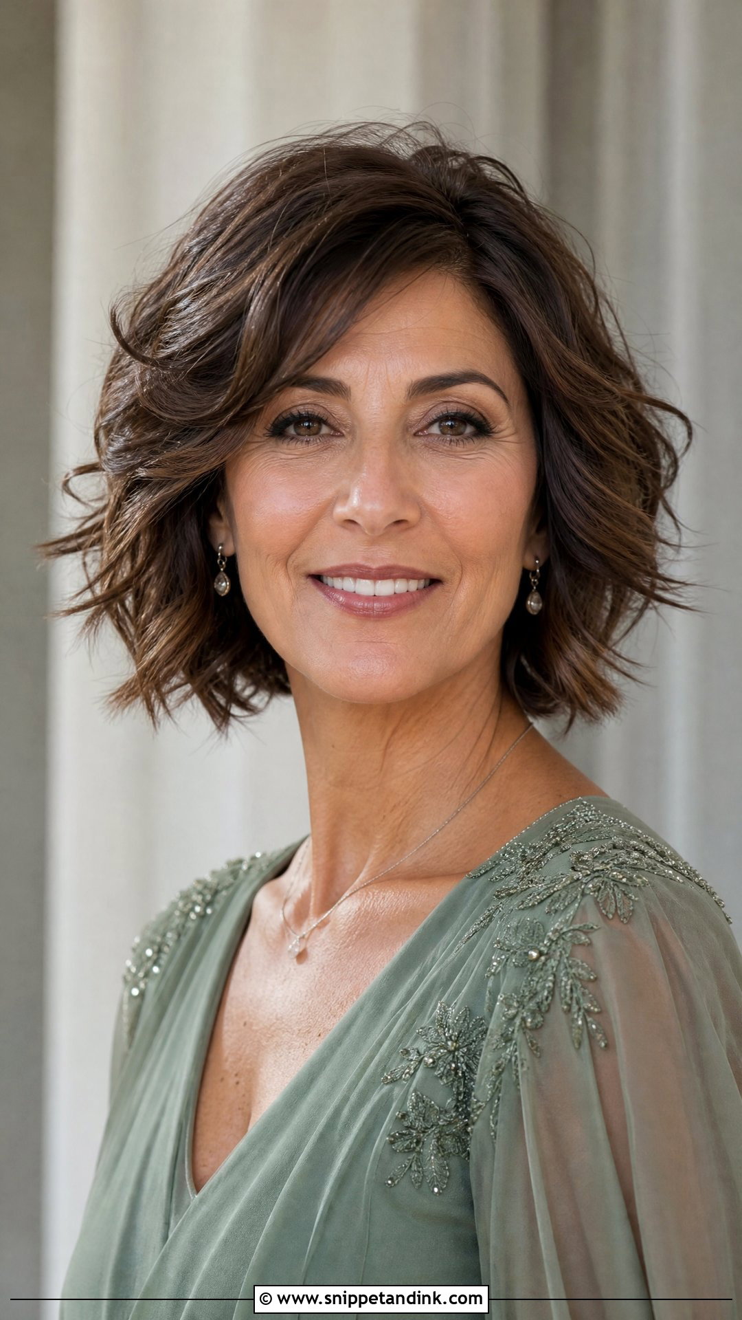 Textured Bob For Mother Of The Bride - Snippet and Ink - 20 Mother of the Bride Bob Wedding Hairstyles for Short Hair
