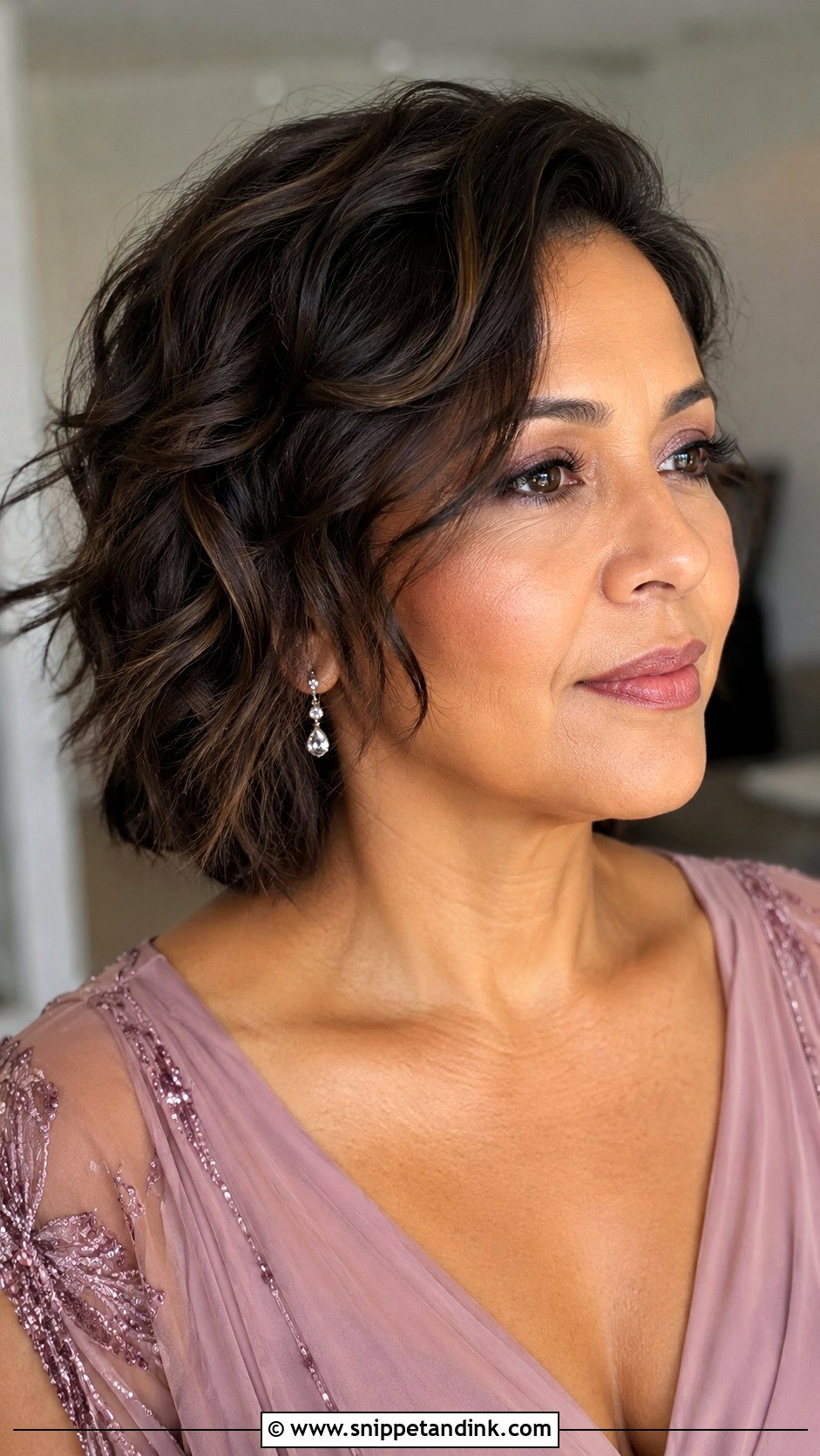 Textured Bob For Mother Of The Bride - Snippet and Ink - 15 Mother of the Bride Bob Hairstyles