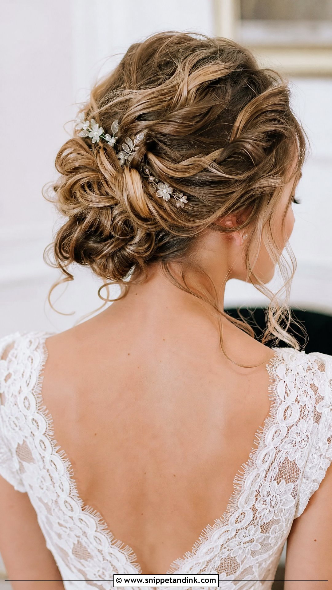 Textured Bridal Bun - Snippet and Ink - 20 Western Bride Hairstyles