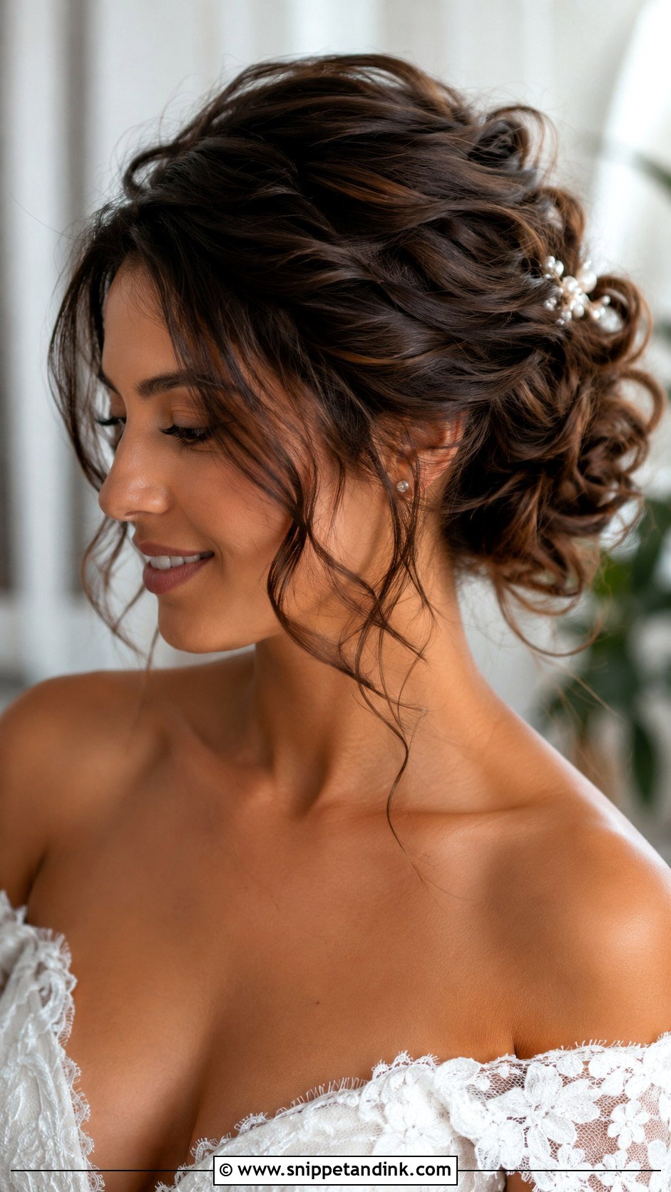 Textured Bridal Updo - Snippet and Ink - 15 Summer Bride Hair Ideas