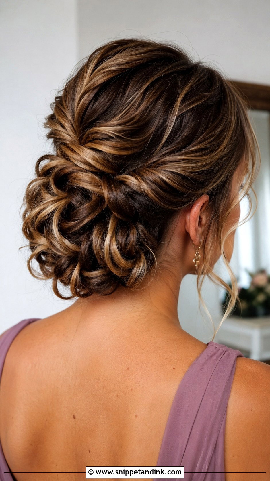 Textured Bridesmaid Bun - Snippet and Ink - 25 Bridesmaid Bun Hairstyles