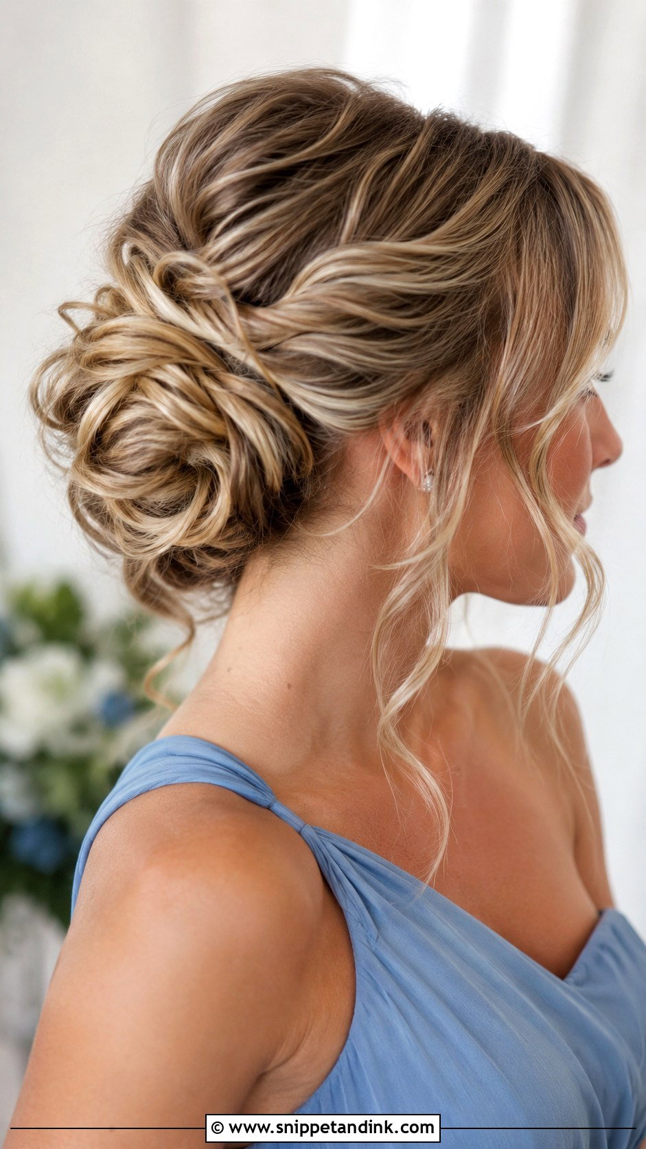 Textured Bridesmaid Updo - Snippet and Ink - 20 Updos Bridesmaid Hair