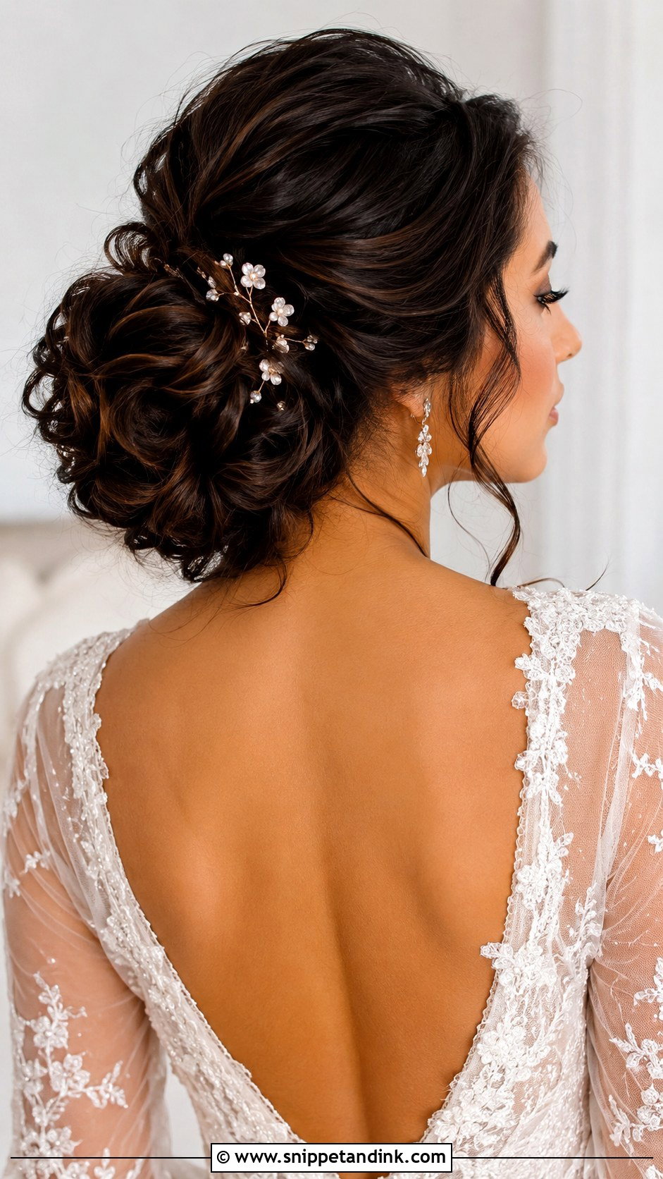 Textured Bun Bridal Hairstyle - Snippet and Ink - 15 Hair Styles for a Bride