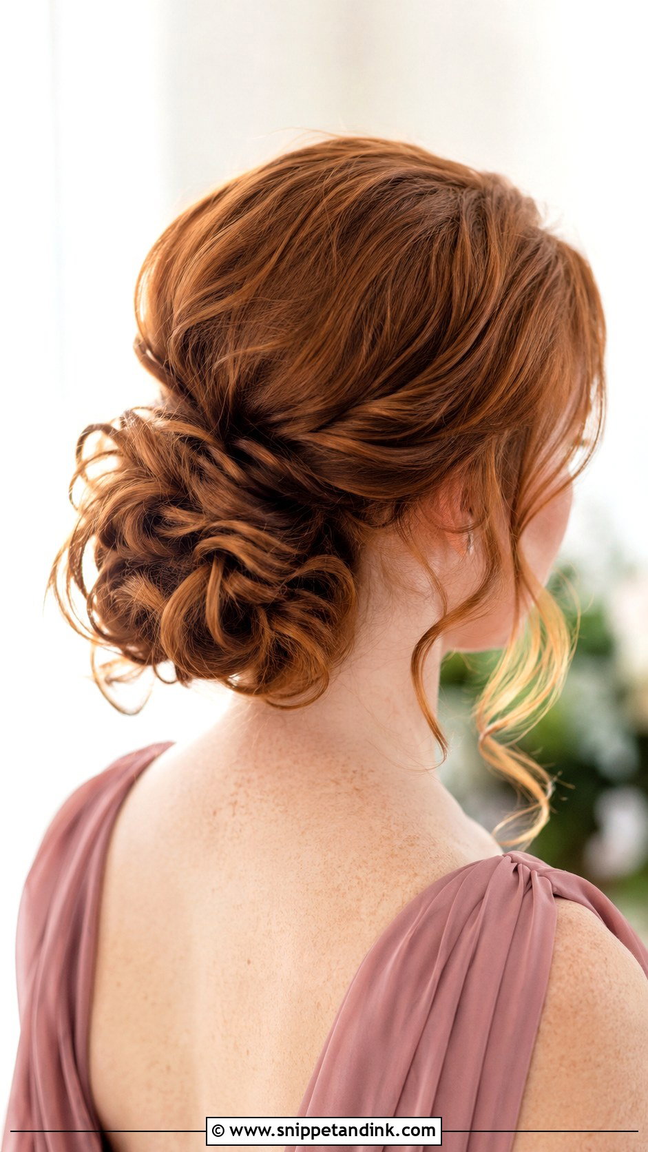 Textured Bun Bridesmaid Hair - Snippet and Ink - 20 Wedding Bridesmaids Hair Ideas
