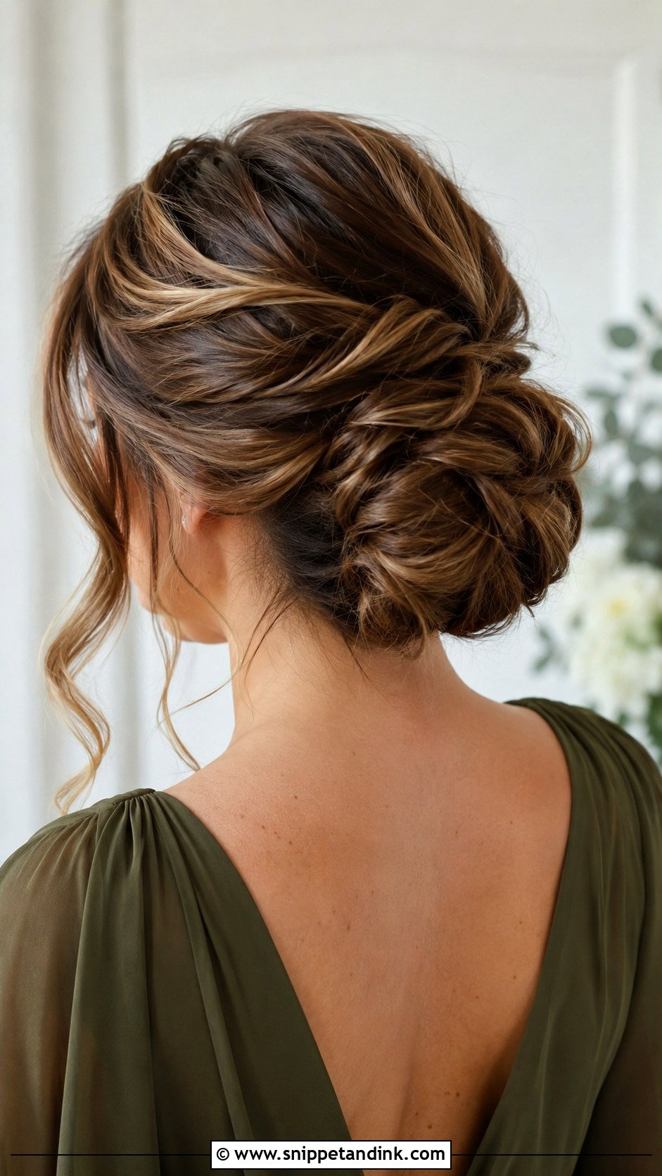 Textured Bun Bridesmaid Hair - Snippet and Ink - 20 Bun Bridesmaid Hair Ideas
