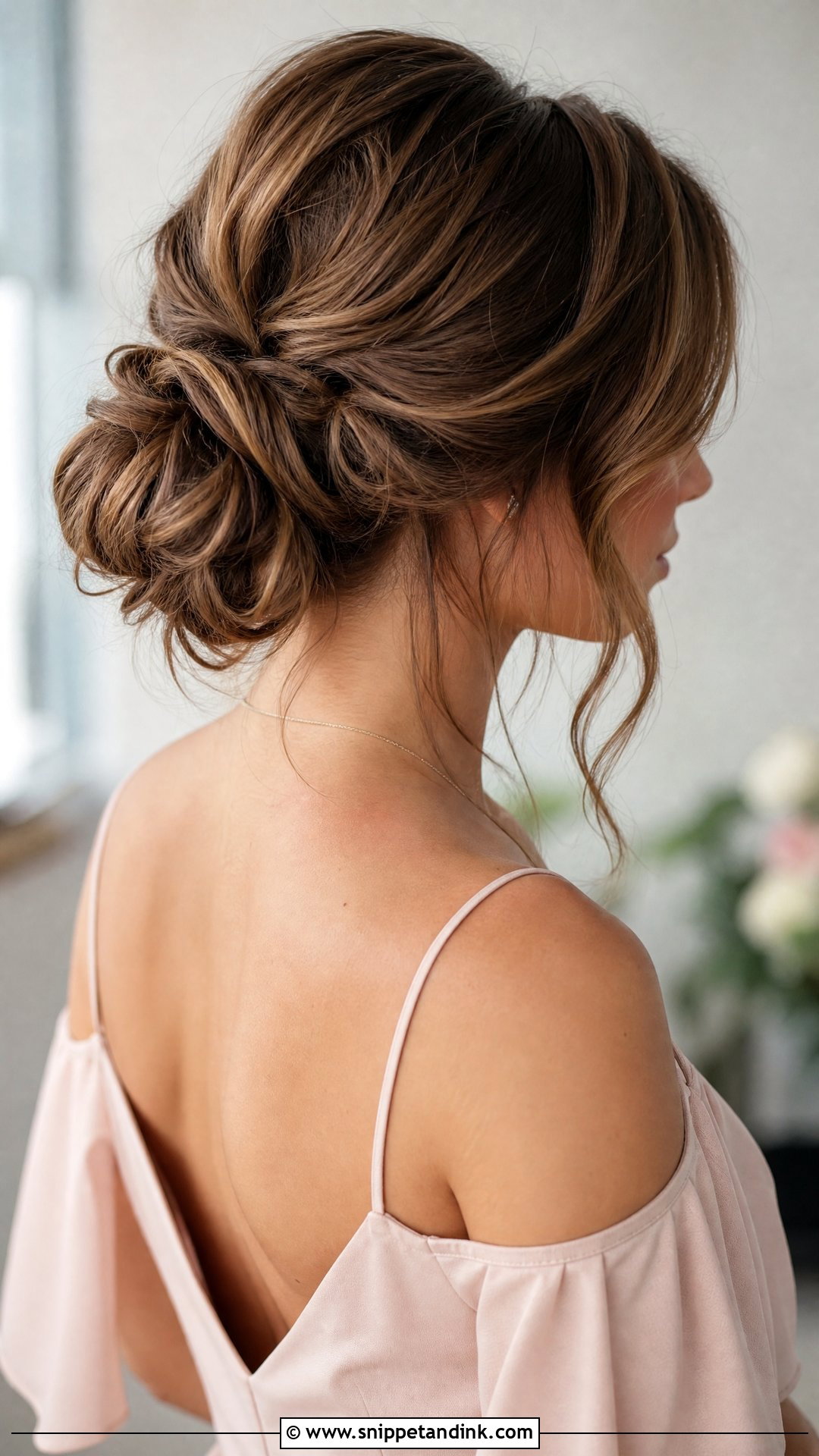 Textured Bun Wedding Guest Hairstyle Tutorial - Snippet and Ink - 20 Wedding Guest Hairstyles Tutorial