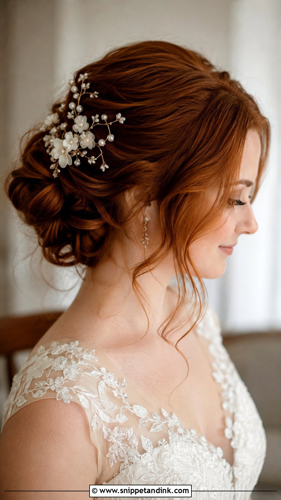 Textured Bun Wedding Hair - Snippet and Ink - 15 Simple Bun Wedding Hair Ideas