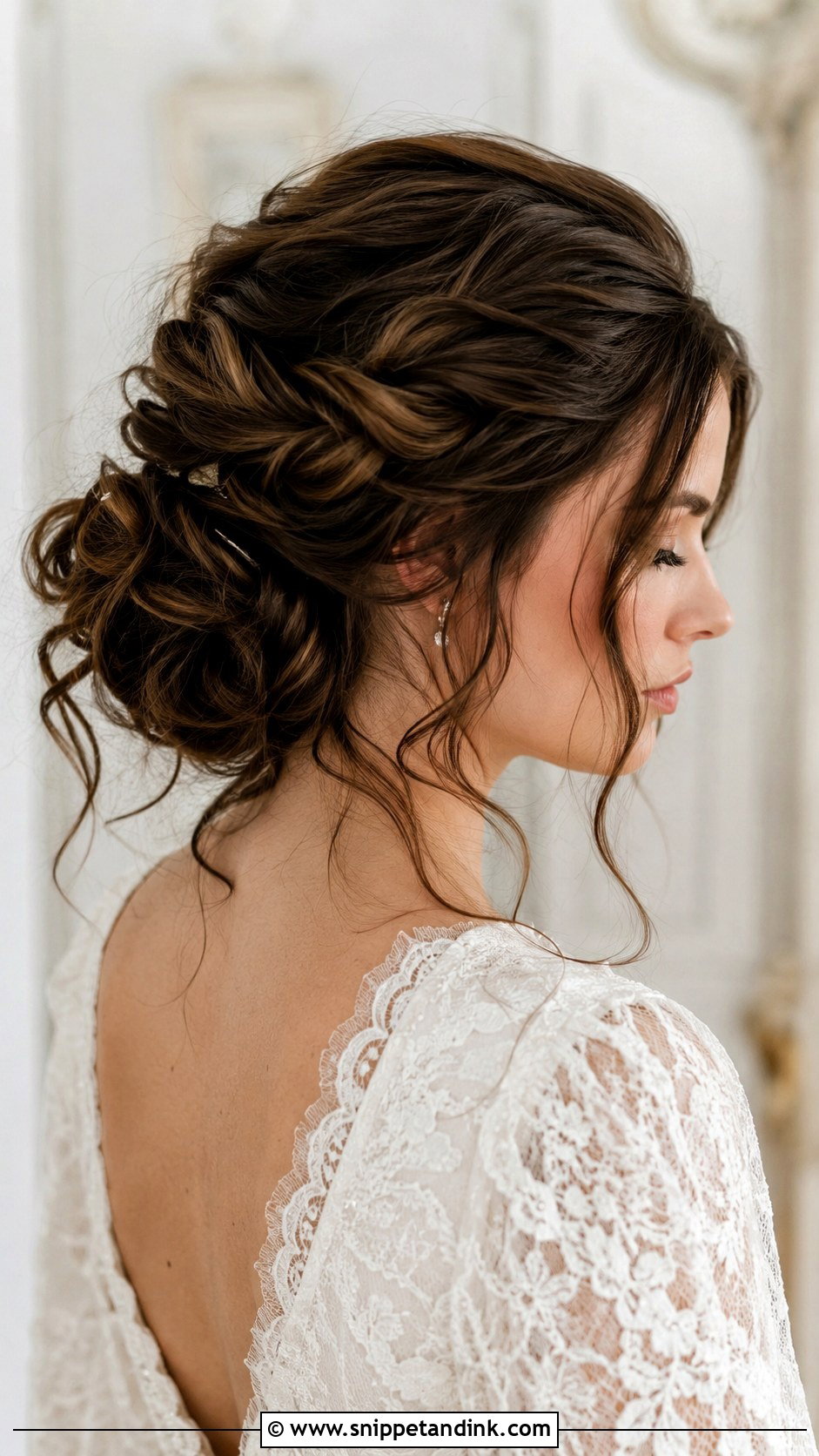 Textured Bun Wedding Hairstyle - Snippet and Ink - 25 Wedding Hair Inspiration Ideas
