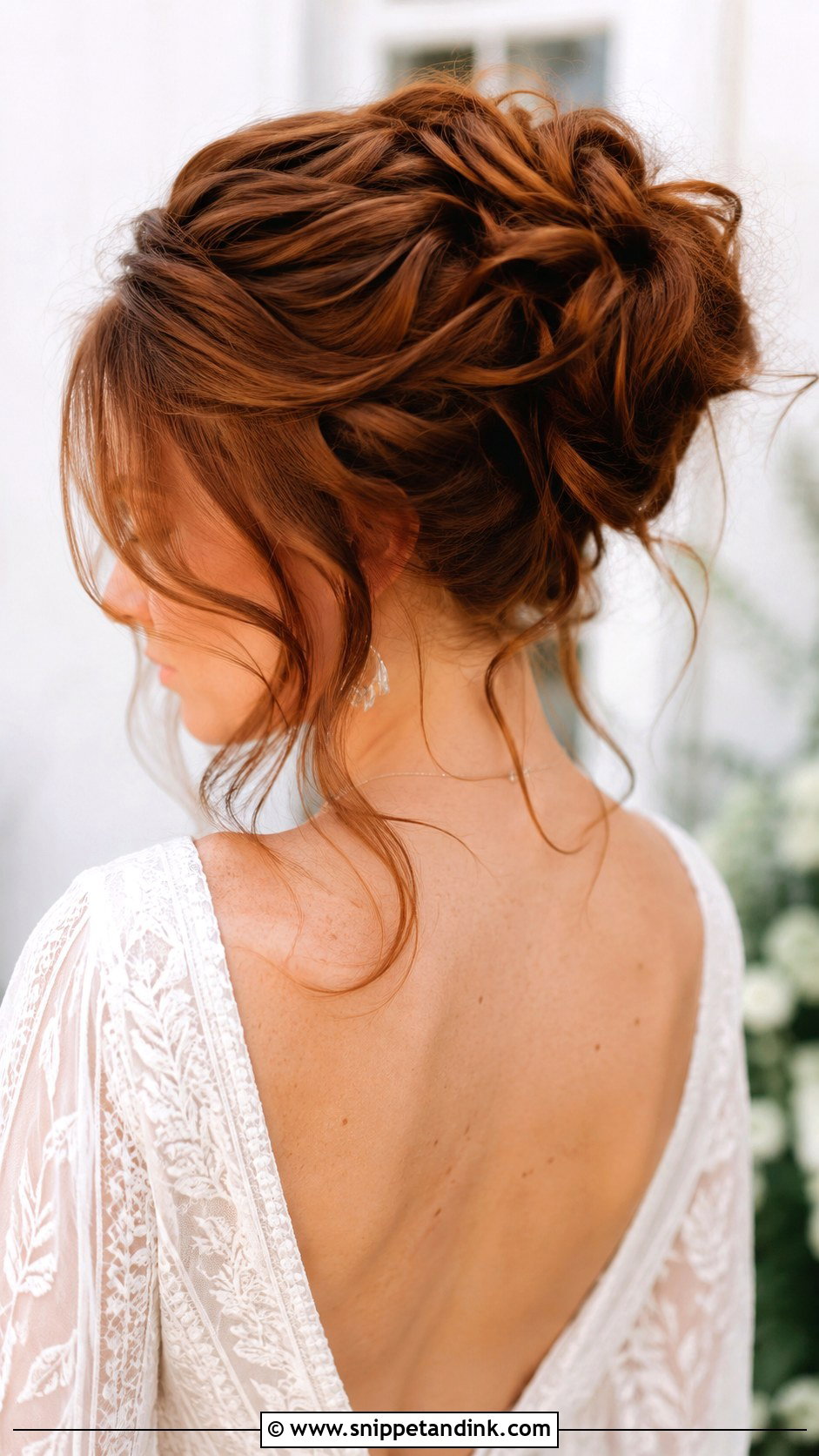 Textured Bun for Wedding - Snippet and Ink - 35 Bun Hairstyles for Wedding