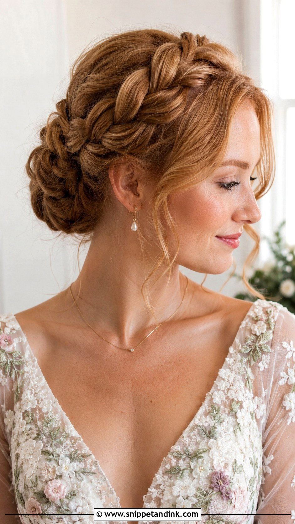 Textured Chignon Wedding Hairstyle - Snippet and Ink - 15 Wedding Ceremony Hairstyles