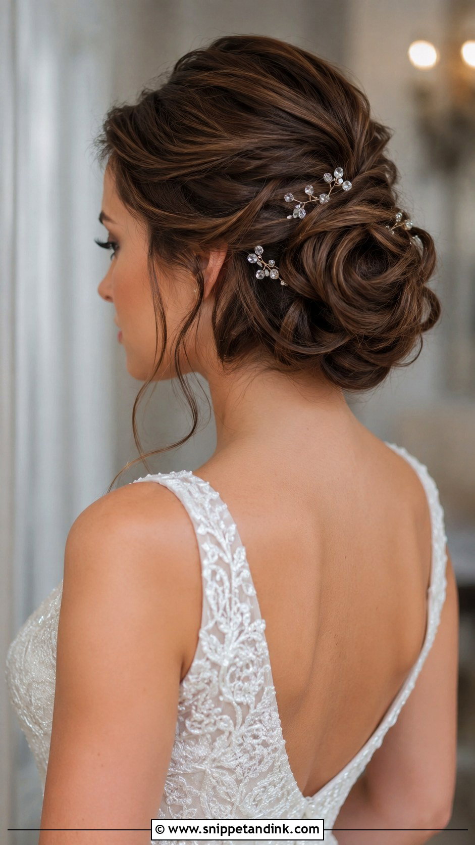 Textured Chignon Wedding Updo - Snippet and Ink - 25 Hairstyles for Brides