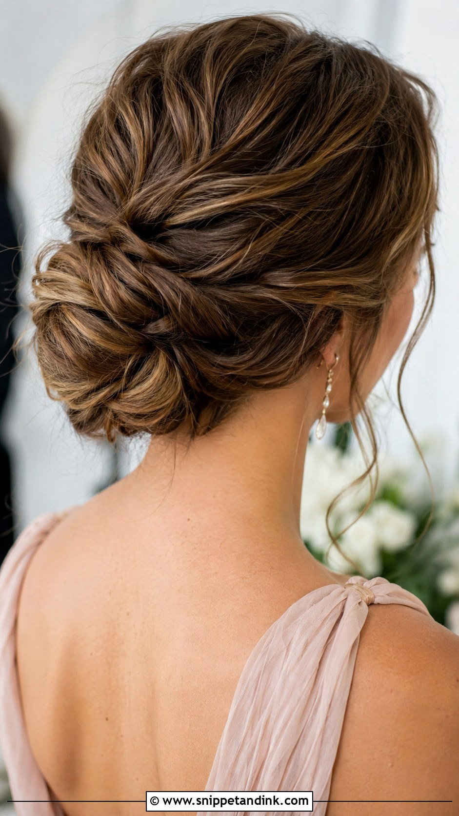 Textured Chignon for Fine Hair - Snippet and Ink - 25 Mother of the Groom Hairstyles Over 50