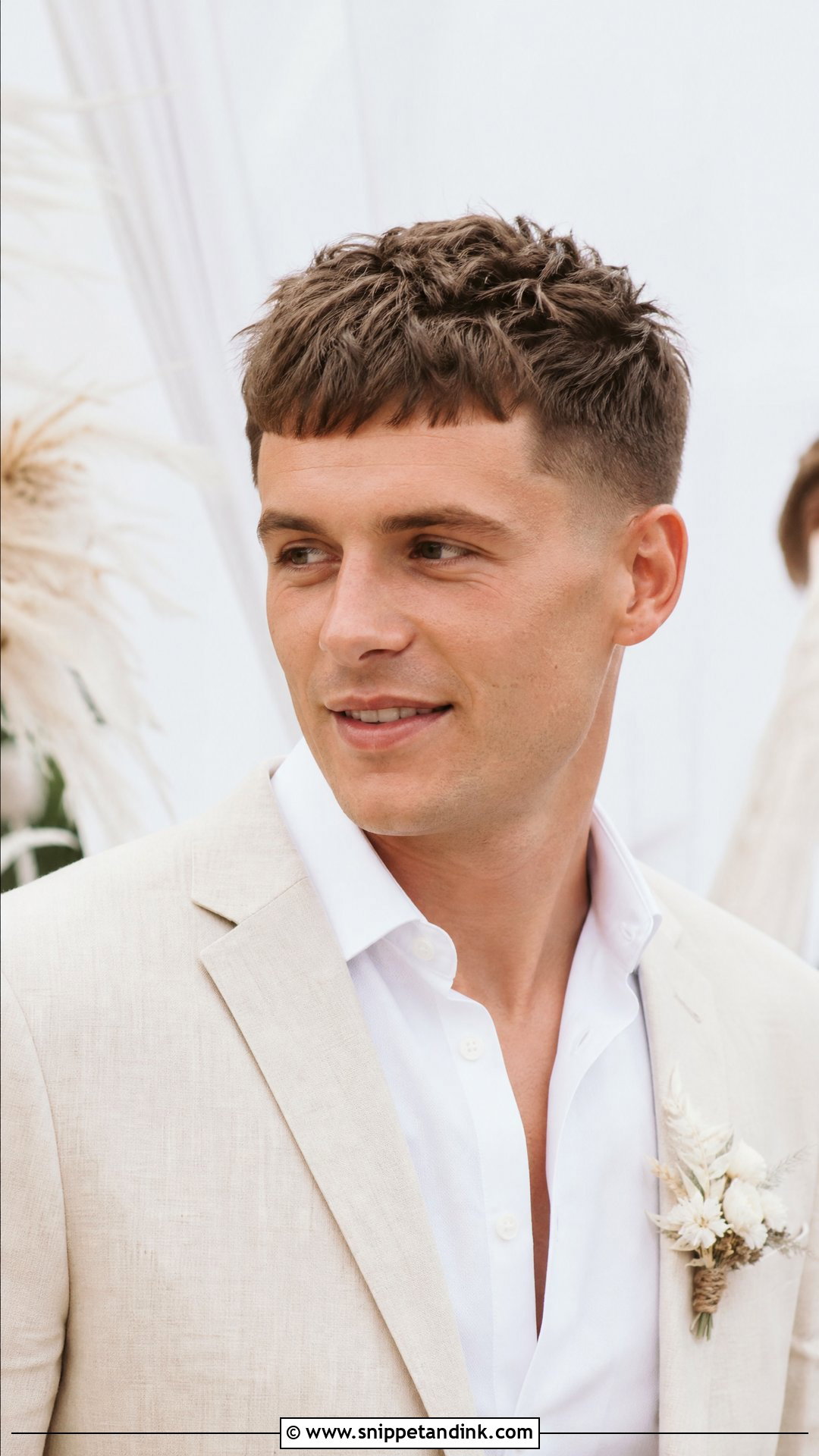 Textured Crop for Grooms - Snippet and Ink - 20 Groom Hairstyle Ideas