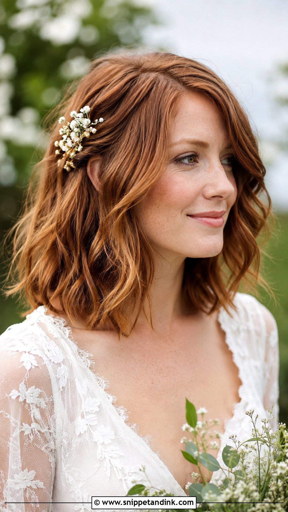 Textured Long Bob Wedding Hairstyle - Snippet and Ink - 15 Long Bob Hairstyles for Wedding
