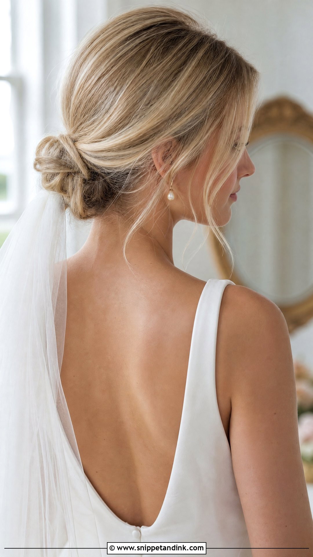 Textured Low Bun for Fine Hair - Snippet and Ink - 20 Wedding Hairstyles Fine Hair