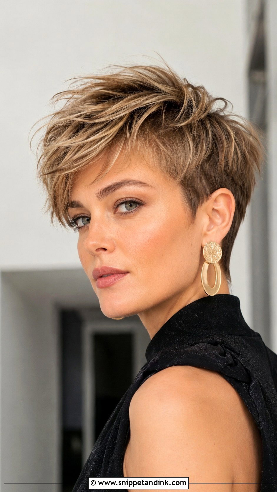 Textured Pixie Cut - Snippet and Ink - 30 Hair for Wedding Guest Ideas